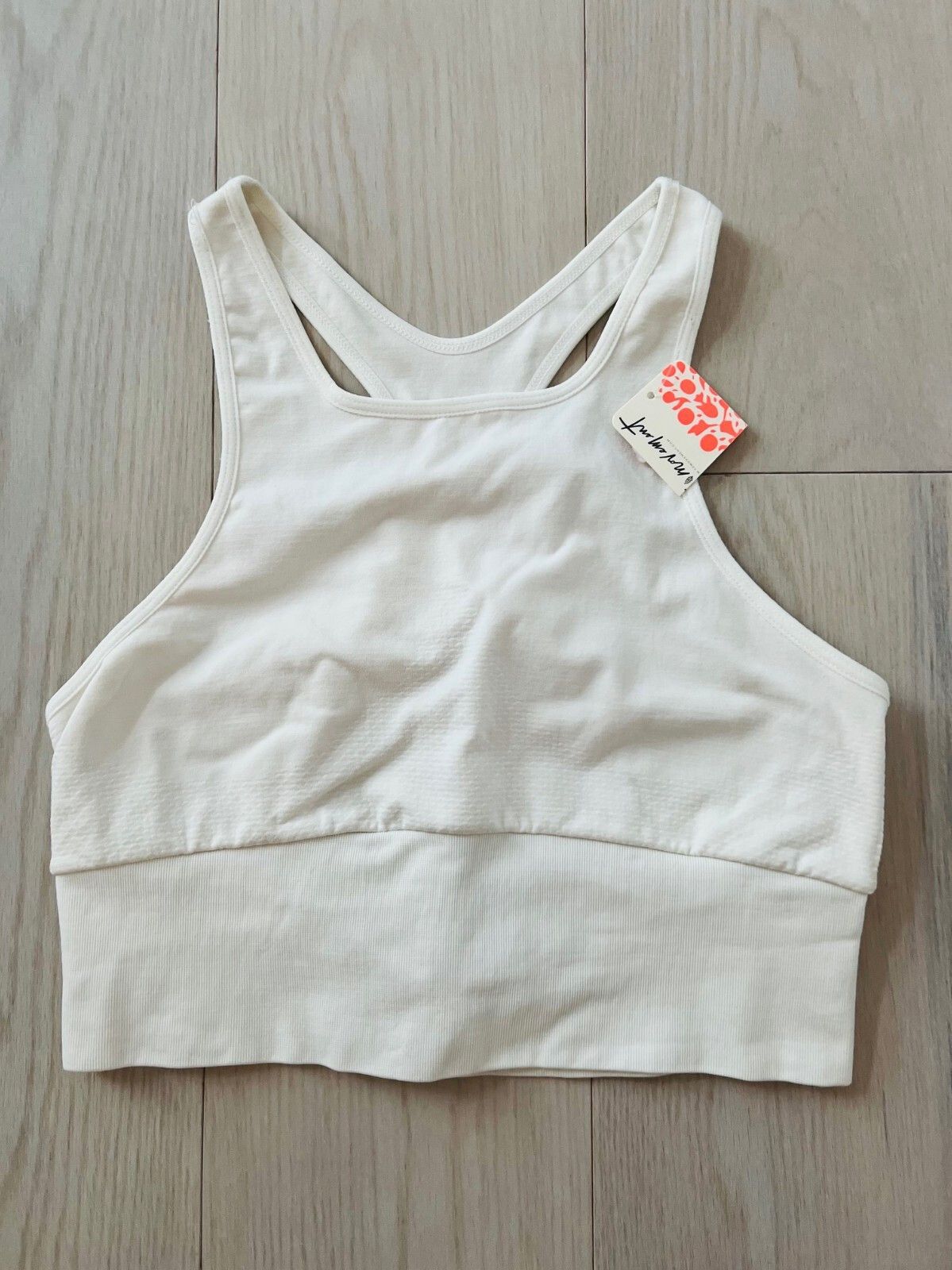 Free People Free People Movement Every Single Time Bra White ( M/L ) Size M / US 6-8 / IT 42-44 - 2 Thumbnail