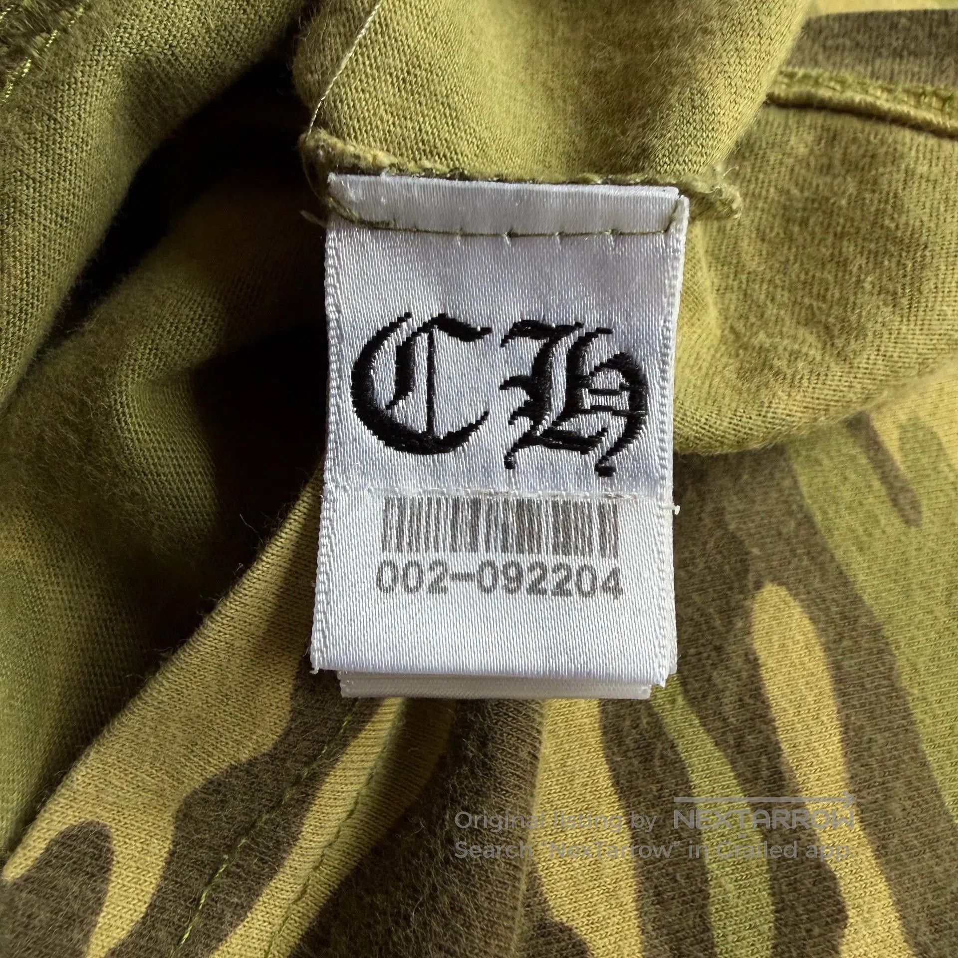 Vintage Vintage Chrome Hearts 00s Camo Tee. Size US M / EU 48-50 / 2 - 4 Thumbnail