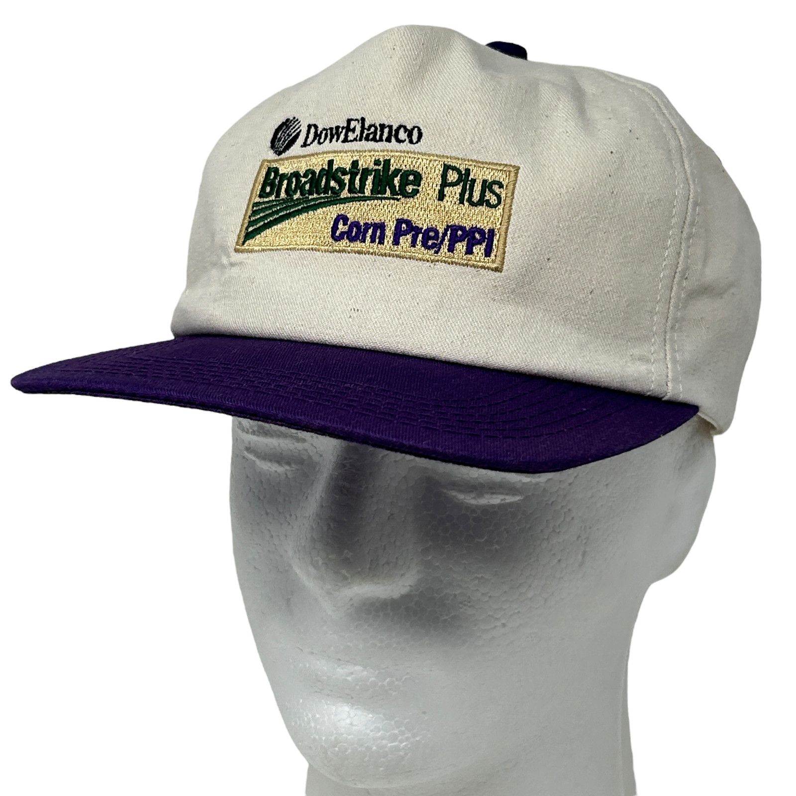 Vintage Vintage 90s DowElanco Broadstrike Hat Baseball Cap White Size ONE SIZE - 10 Thumbnail