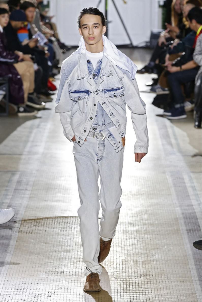 [Brand New] AW18 Look 3 Y/Project Asymmetric Waist Jeans