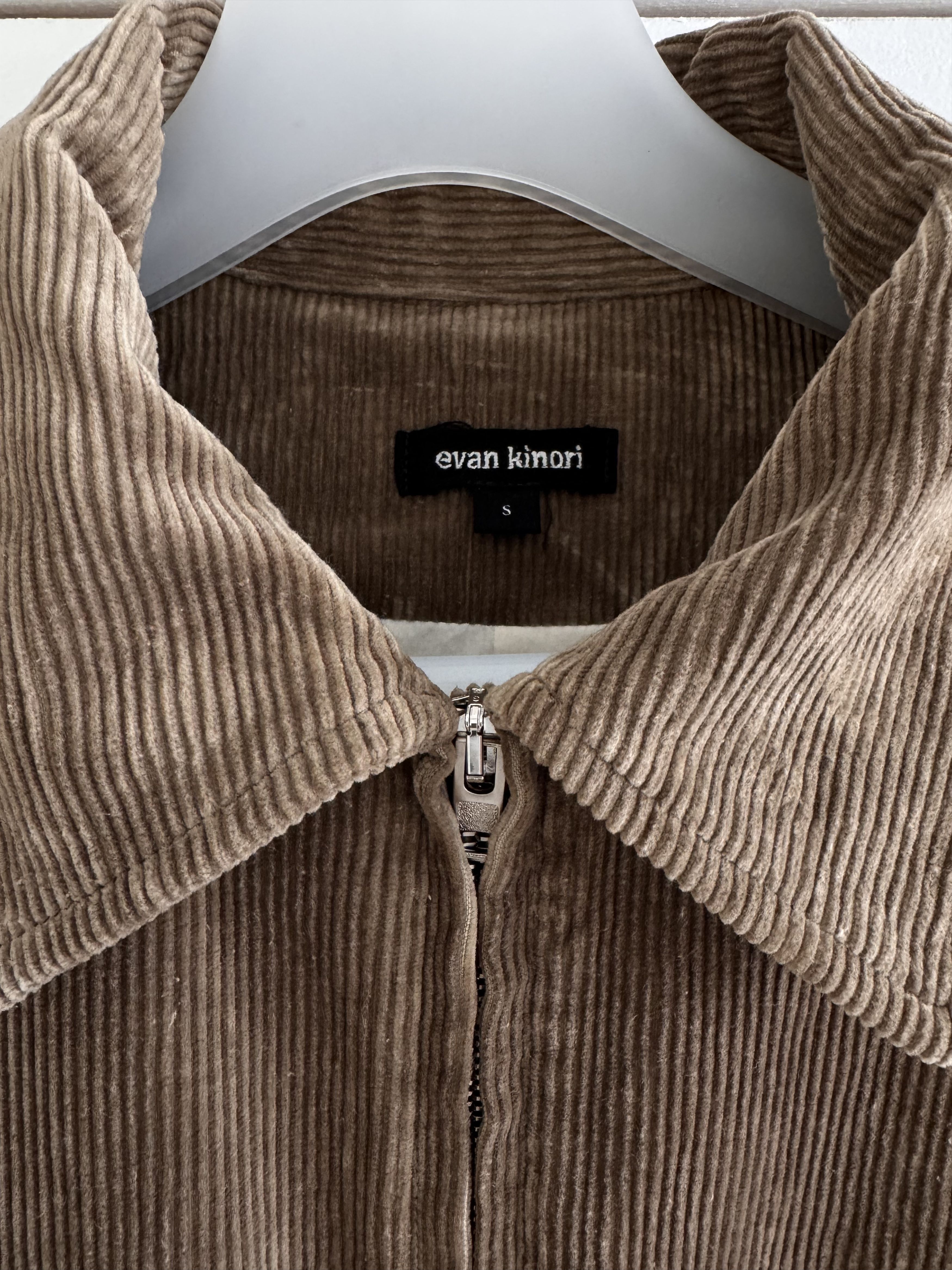 Evan Kinori Evan Kinori Zip Jacket Two Cotton/Hemp Corduroy Small Size US S / EU 44-46 / 1 - 6 Thumbnail