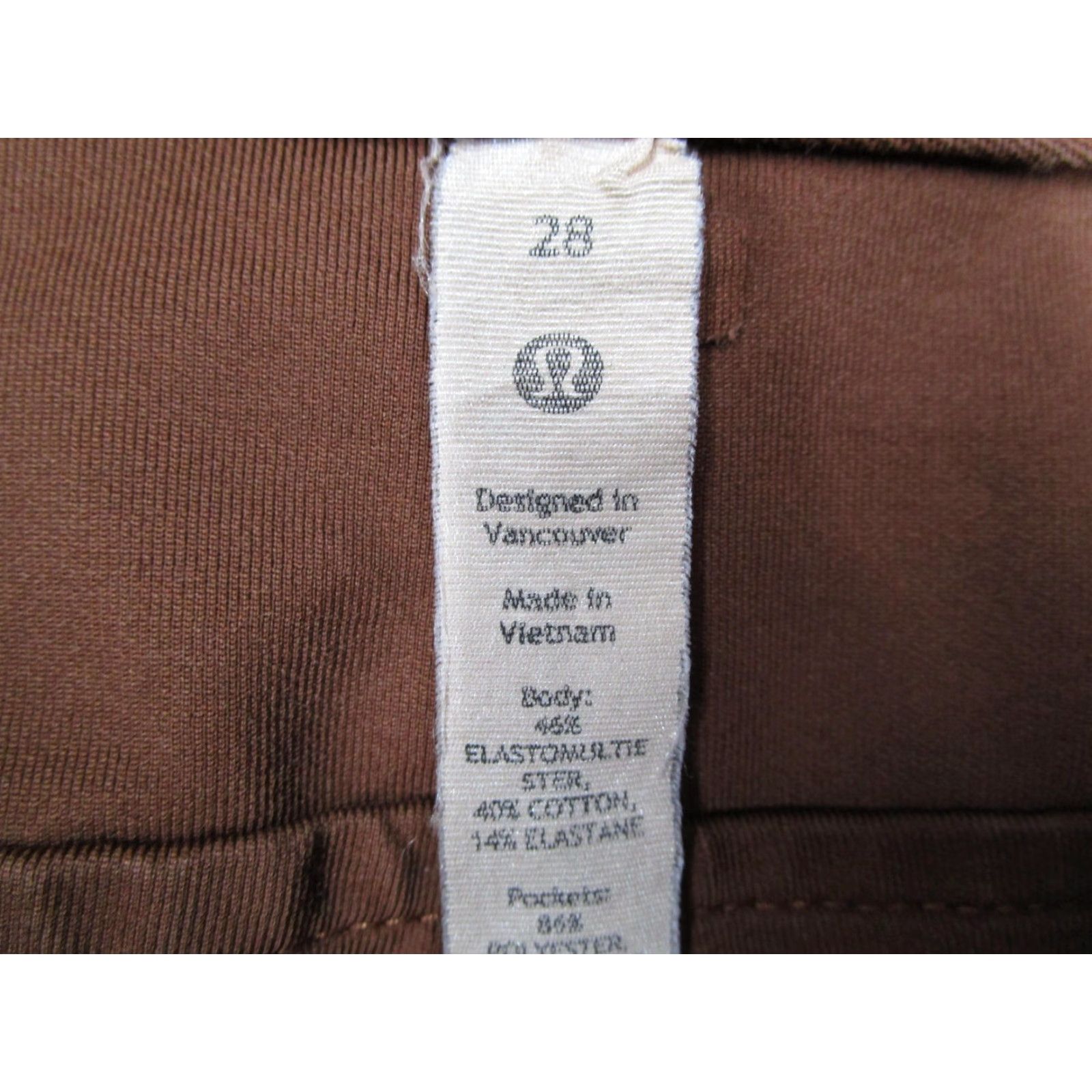 Lululemon Lululemon Pants Womens 28 Brown City Sleek High Rise Wide Leg LW5ENJS Shirt? Size 28" / US 6 / IT 42 - 3 Thumbnail