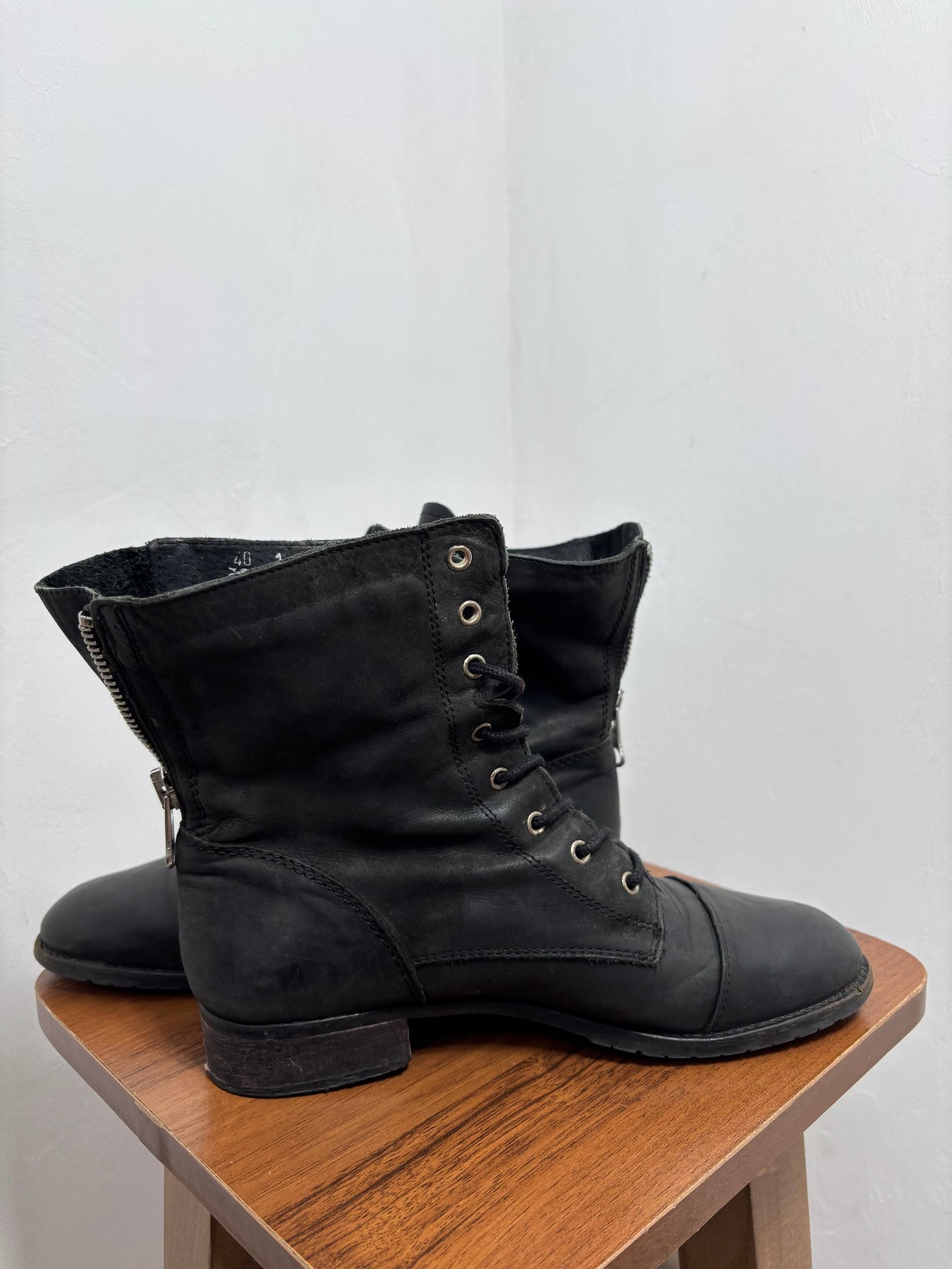 Vintage Avant Garde AS 98 Guidi Style VTG Leather Boots Size US 7 / EU 40 - 13 Thumbnail