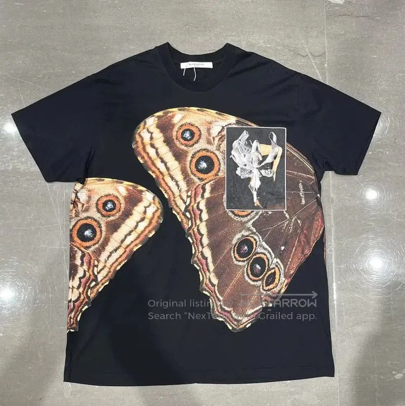 Givenchy Givenchy Black Cotton Graphic Short Sleeve T-Shirt . Size XXS / US 00 / IT 34 - 1 Thumbnail
