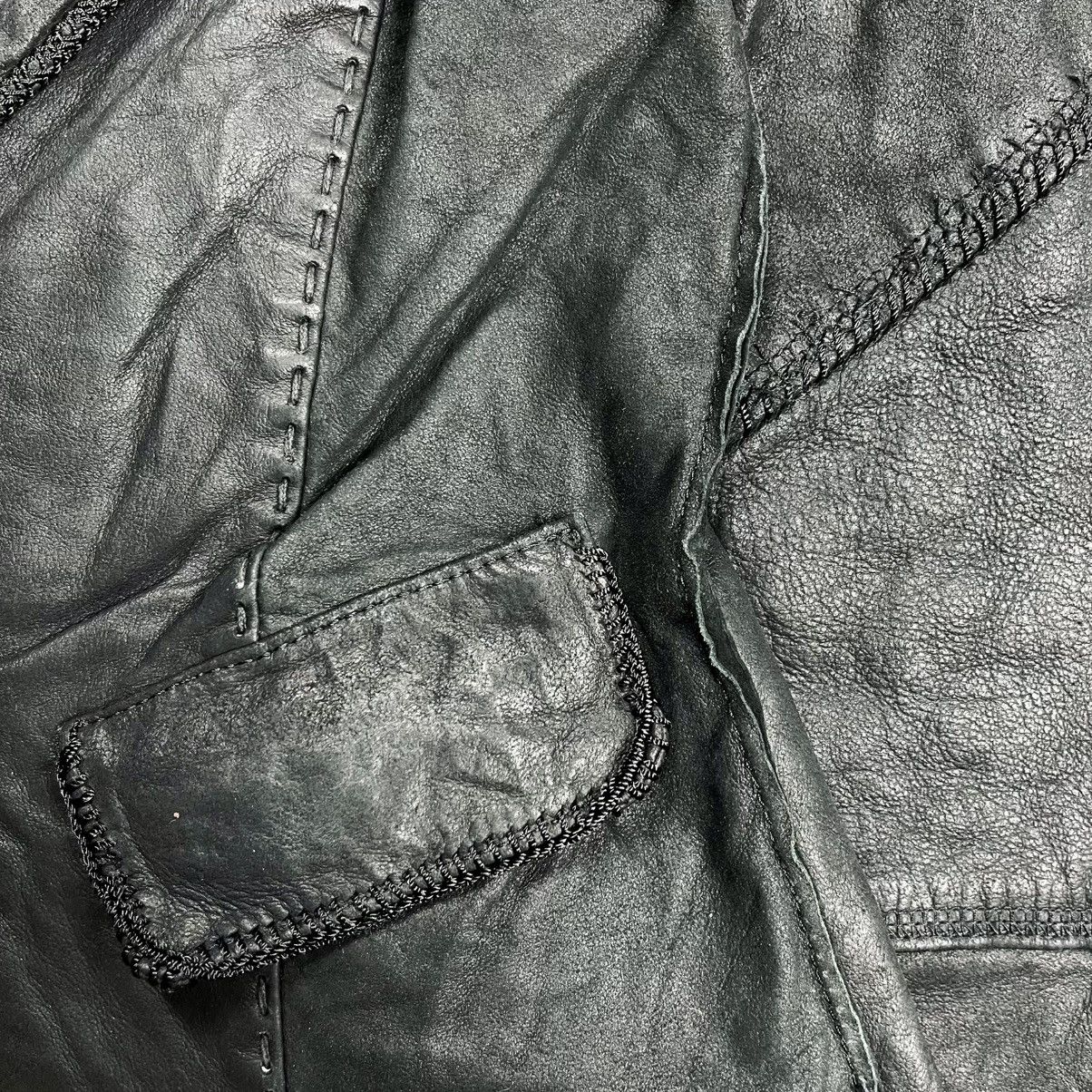 14th Addiction Old 14th_Addiction - Patchwork Leather Jacket Size M / US 6-8 / IT 42-44 - 10 Thumbnail