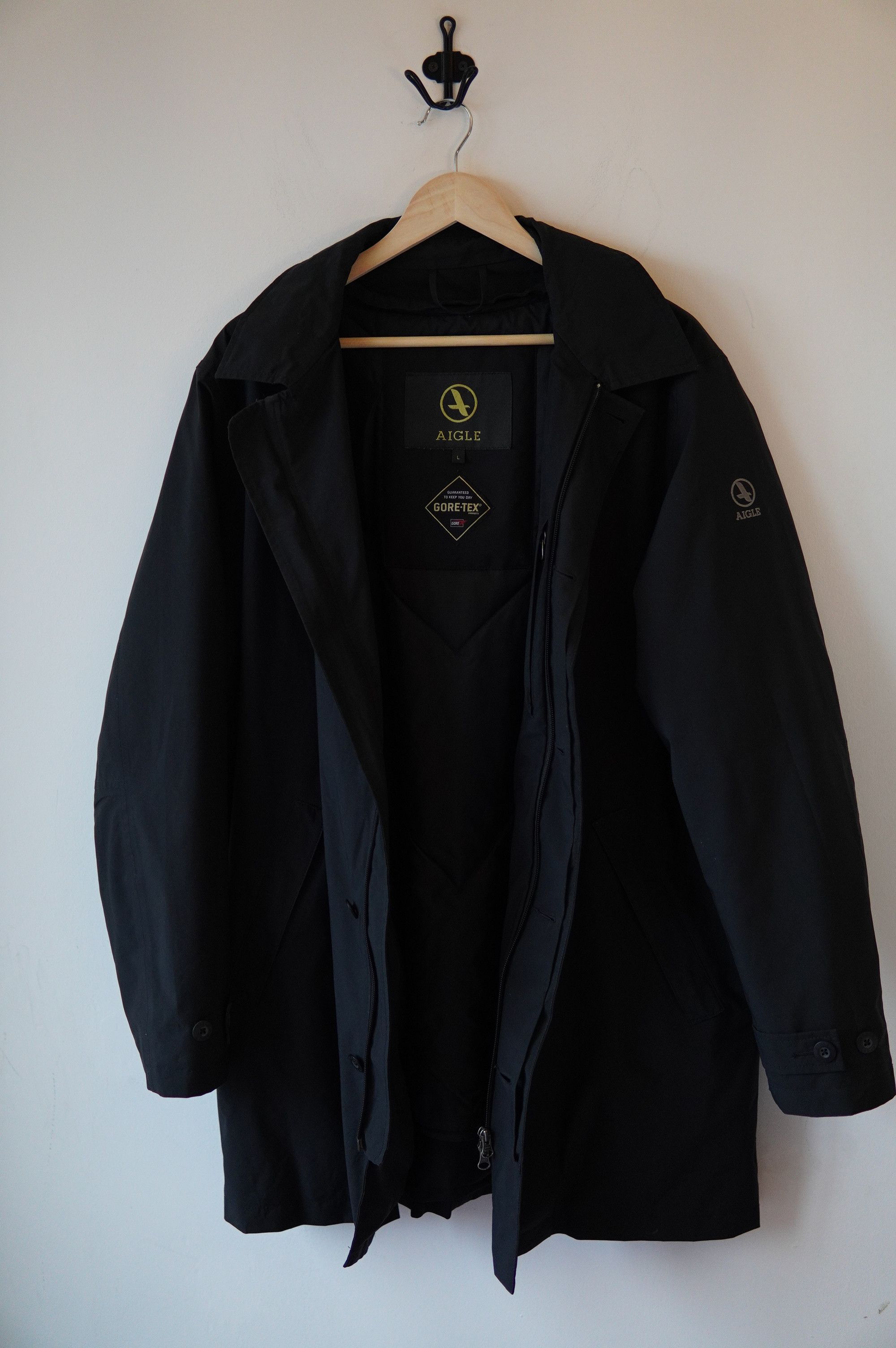 Aigle Aigle Gore-Tex Jacket Black Size US L / EU 52-54 / 3 - 3 Thumbnail