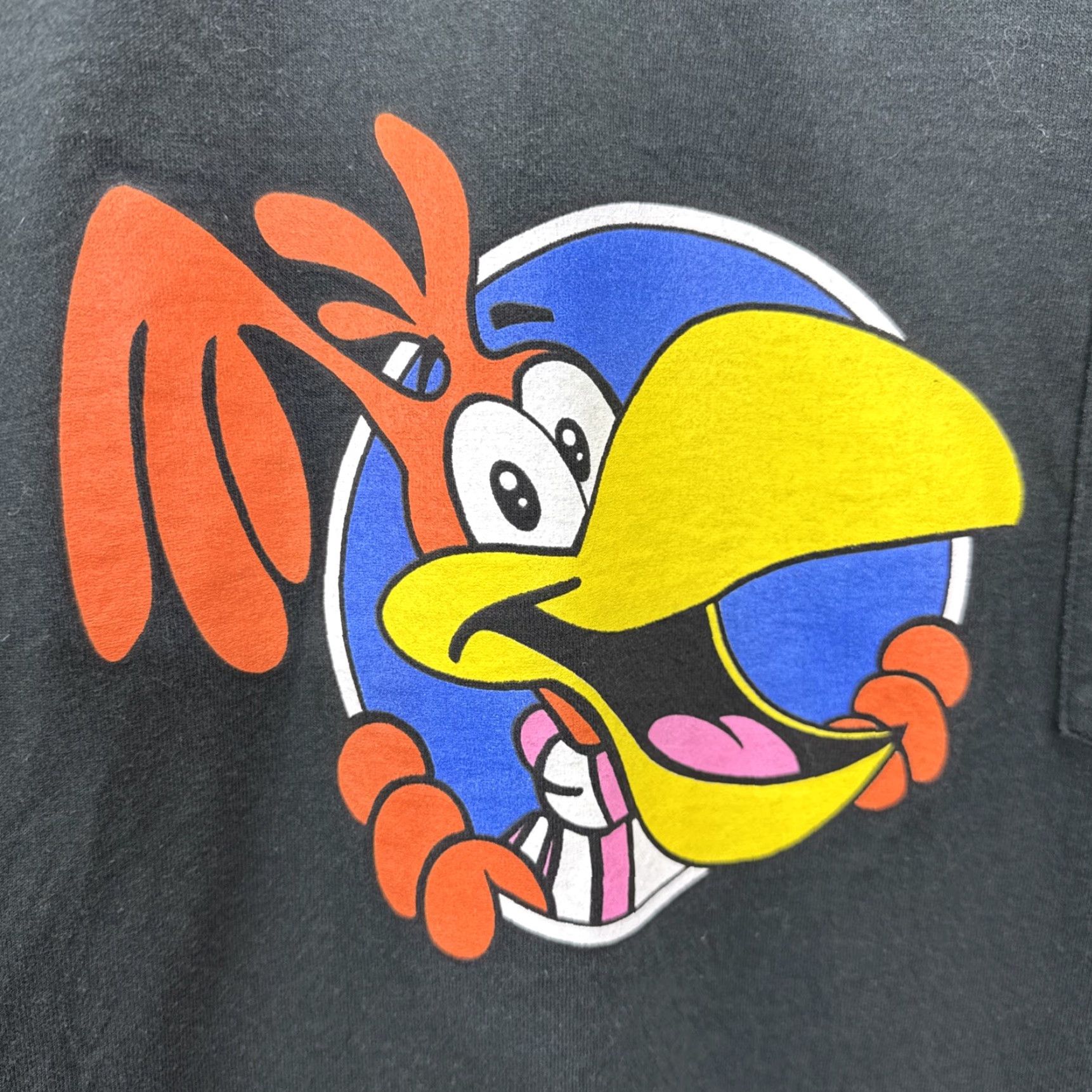 Fruit Of The Loom Vintage Cocoa Puffs Promo T-Shirt Men Large Black 90s Food Cartoon Logo USA Fruit of the Loom Size US L / EU 52-54 / 3 - 7 Thumbnail