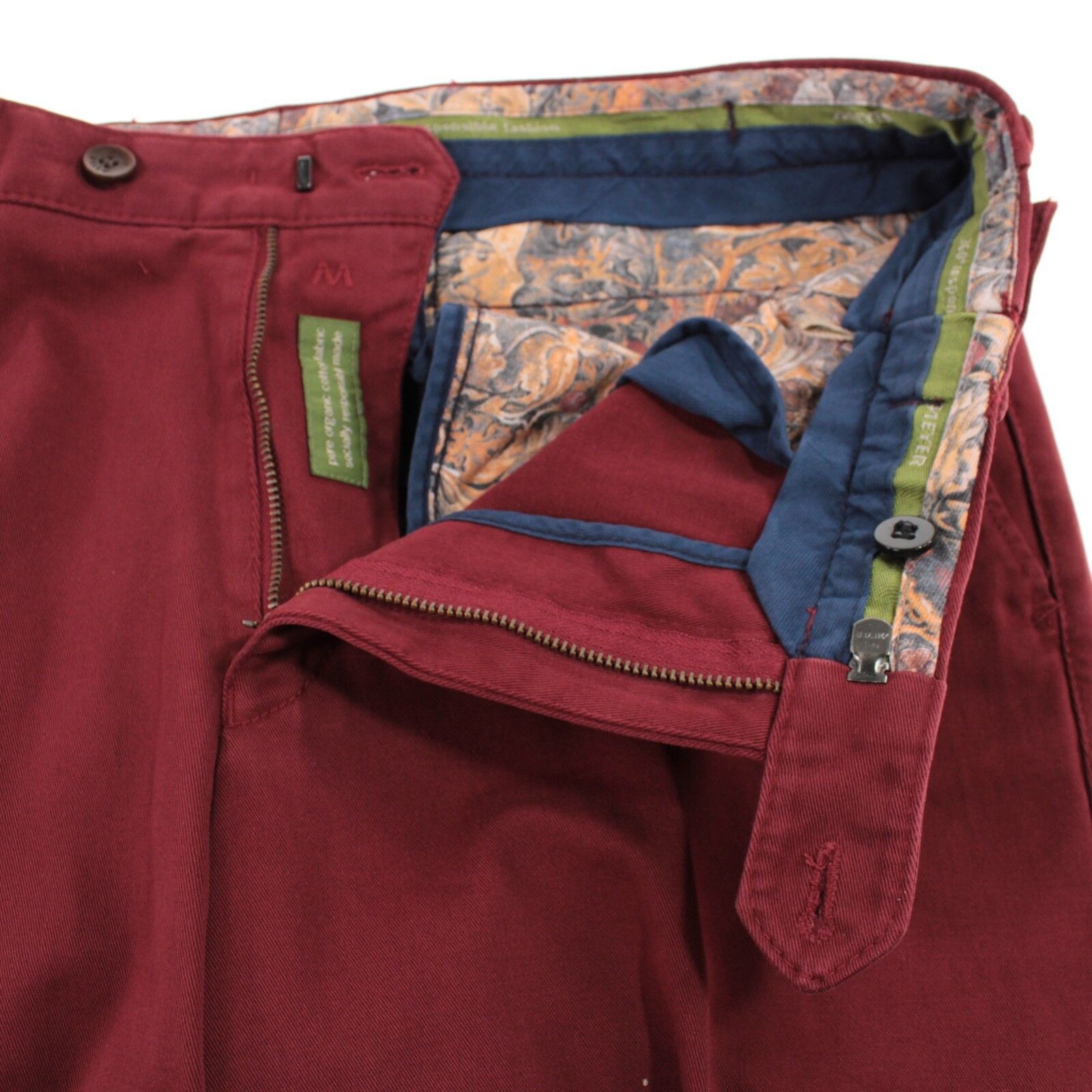 Other Meyer New with tags Chinos Size 34 US In Red Size US 34 / EU 50 - 3 Thumbnail