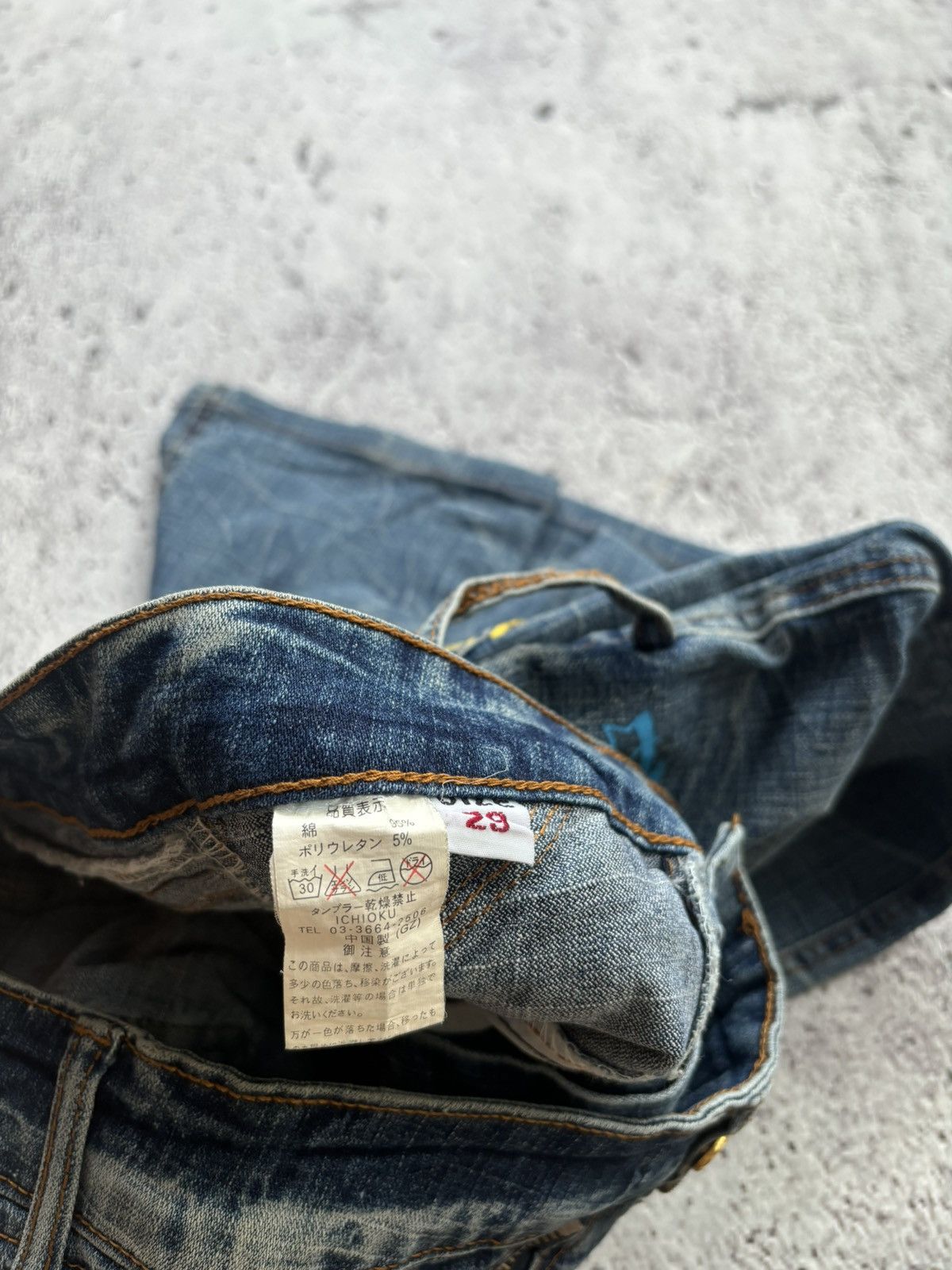 Hysteric Glamour Y2k Rock star Ifsixwasnine Punk style jeans Size US 29 - 8 Thumbnail