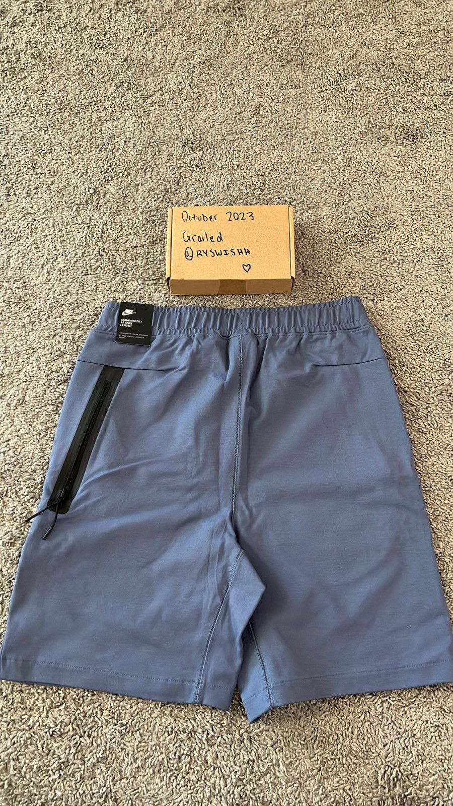 Nike Nike Tech Fleece Shorts Size US 30 / EU 46 - 3 Thumbnail