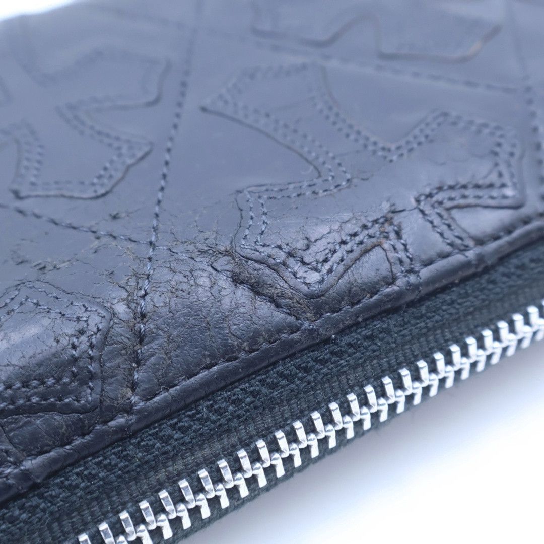 Chrome Hearts Chrome Hearts Quilted Zip Wallet Size ONE SIZE - 4 Thumbnail
