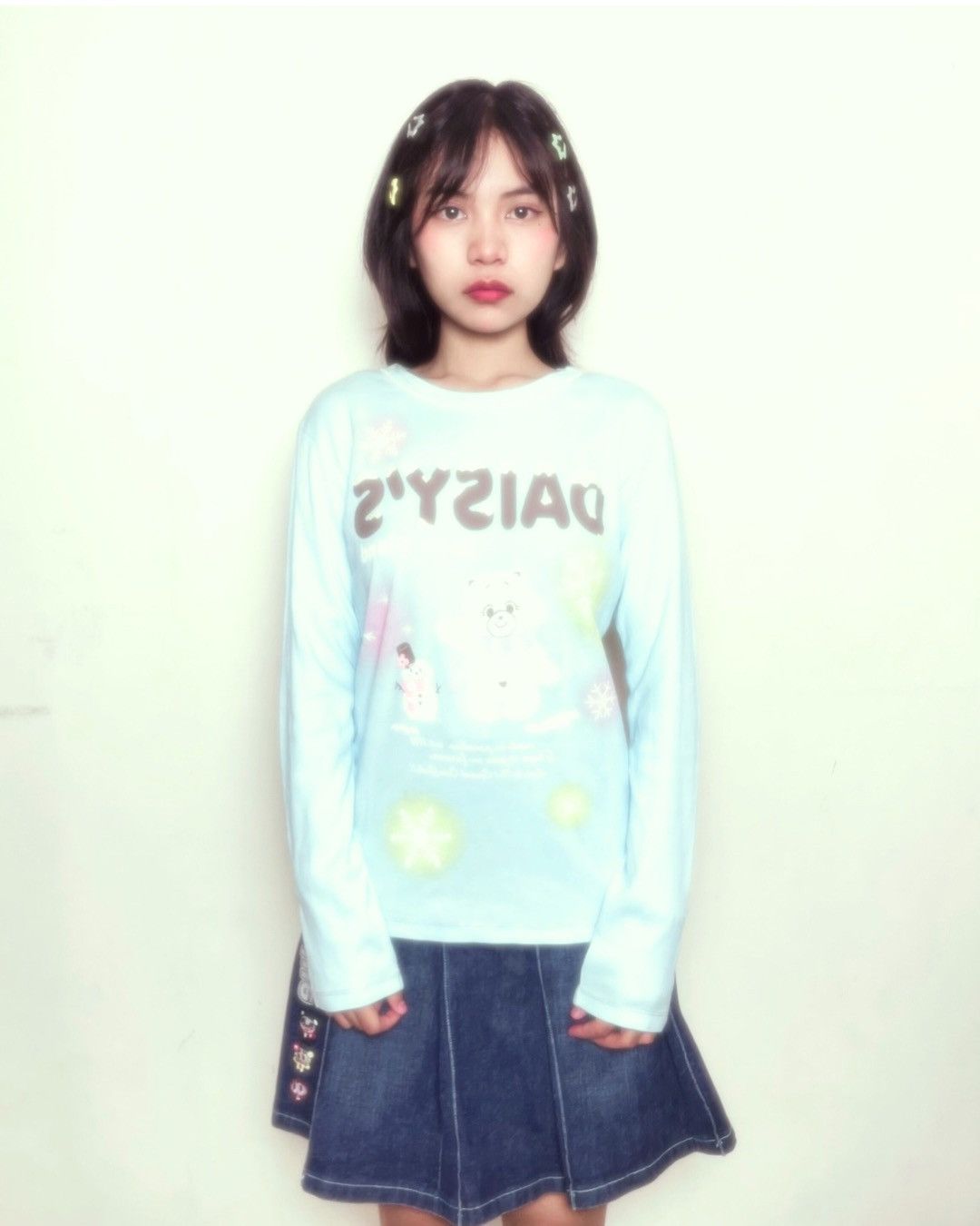 Japanese Brand Daisy’s Lovers Snow Island Long Sleeve Size S / US 4 / IT 40 - 3 Thumbnail