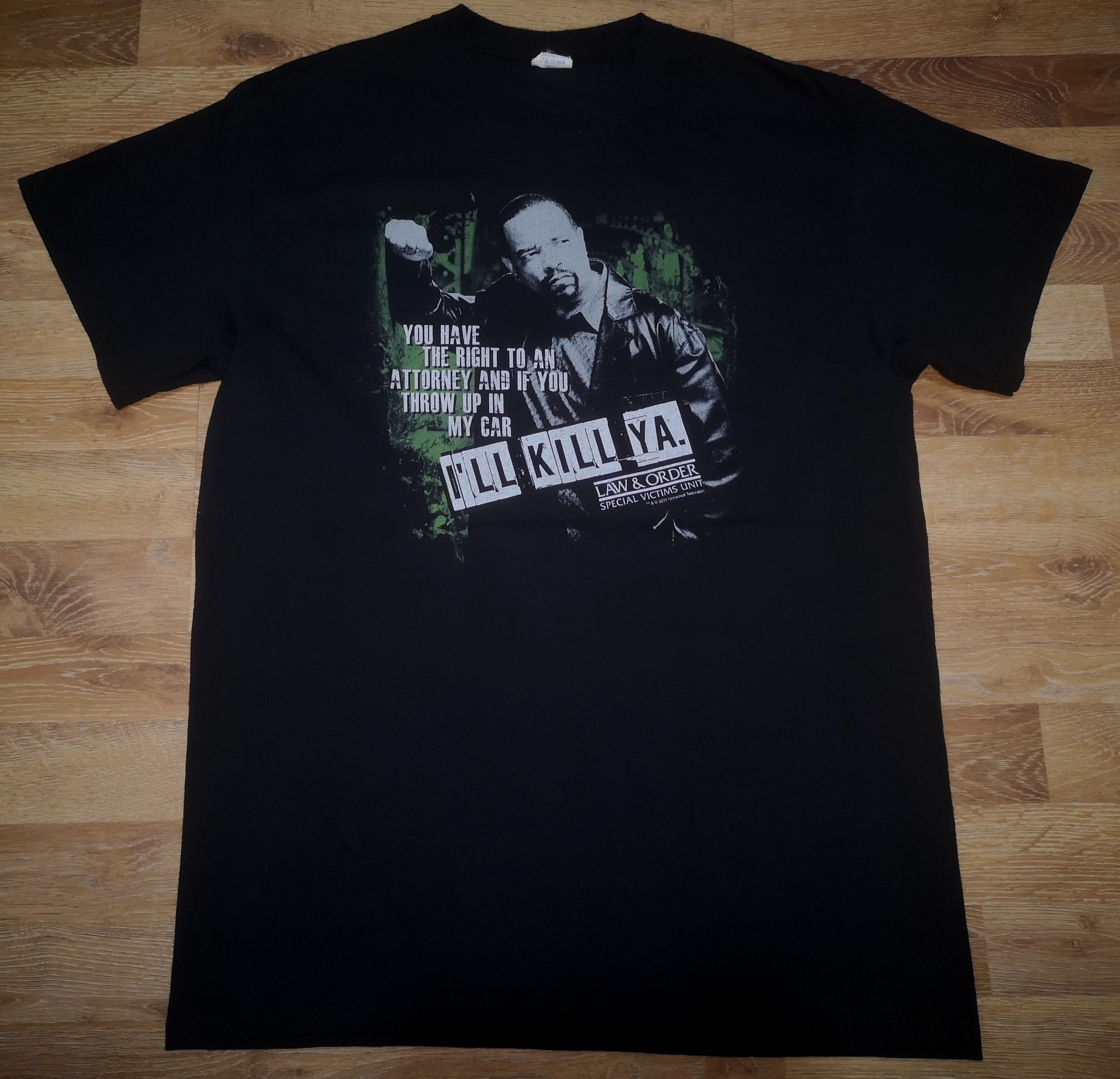 Vintage Vintage y2k Law & Order Special Victims Unit TV Series Shirt Size US L / EU 52-54 / 3 - 1 Thumbnail