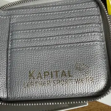 Kapital Kapital Thumbs Up Bone Hand Zip Wallet Silver Size ONE SIZE - 4 Thumbnail