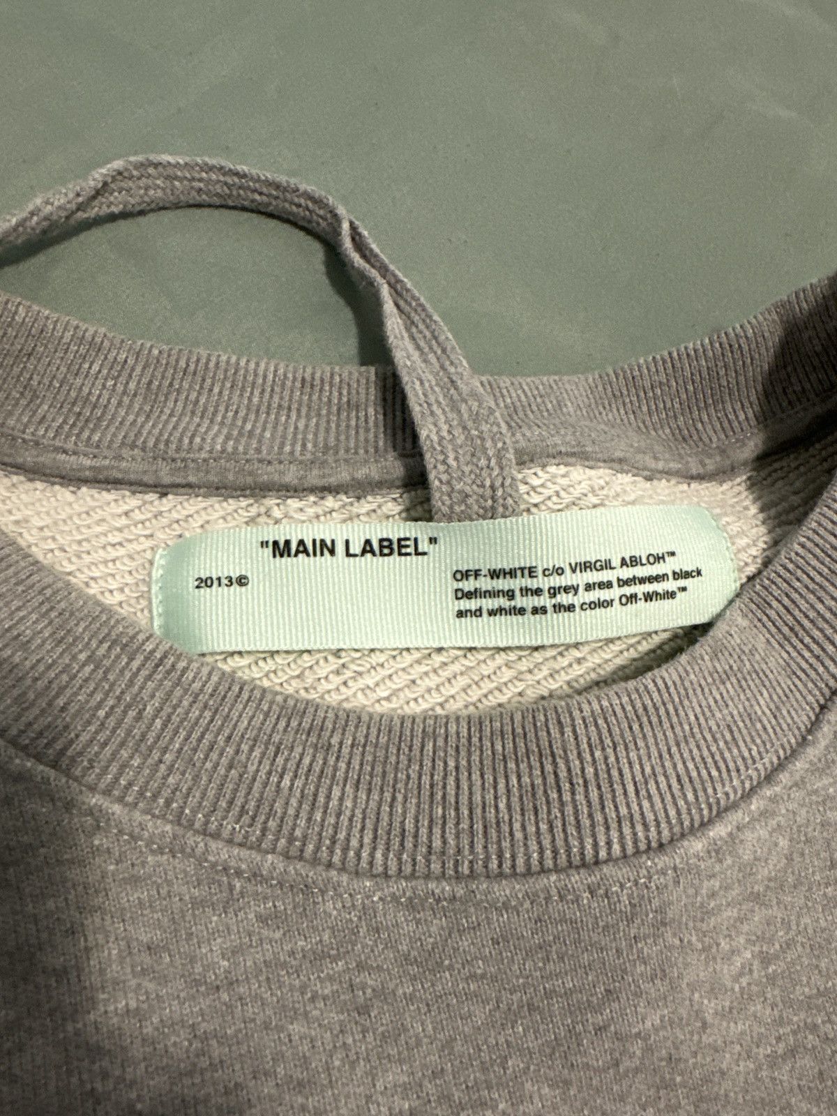 Off-White Off White crewneck L Size US L / EU 52-54 / 3 - 2 Thumbnail