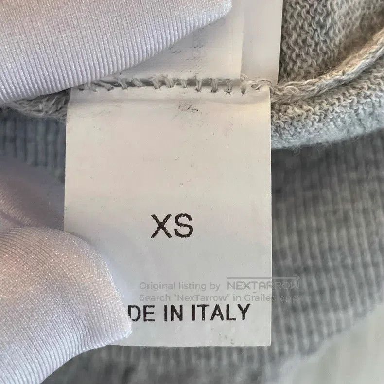 Brunello Cucinelli Brunello Cucinelli Gray Beaded Linen Sweater Size XS / US 0-2 / IT 36-38 - 3 Thumbnail
