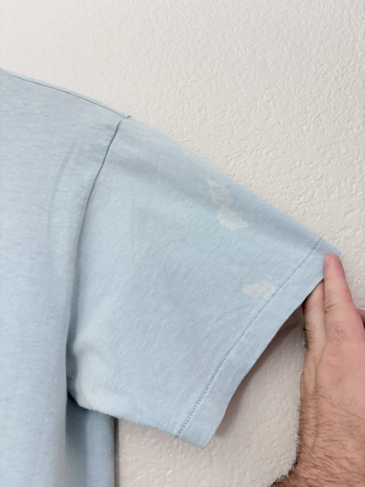 Vintage 90’s UCLA Vintage Faded Blue Tee Shirt Size US M / EU 48-50 / 2 - 6 Thumbnail