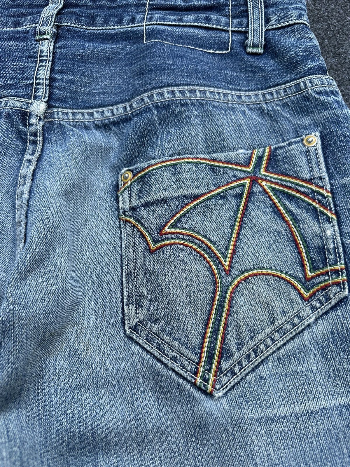 Beauty Beast × Designer × Vintage Vintage arrnold palmer selvedge faded washed denim D46 Size US 30 / EU 46 - 7 Thumbnail