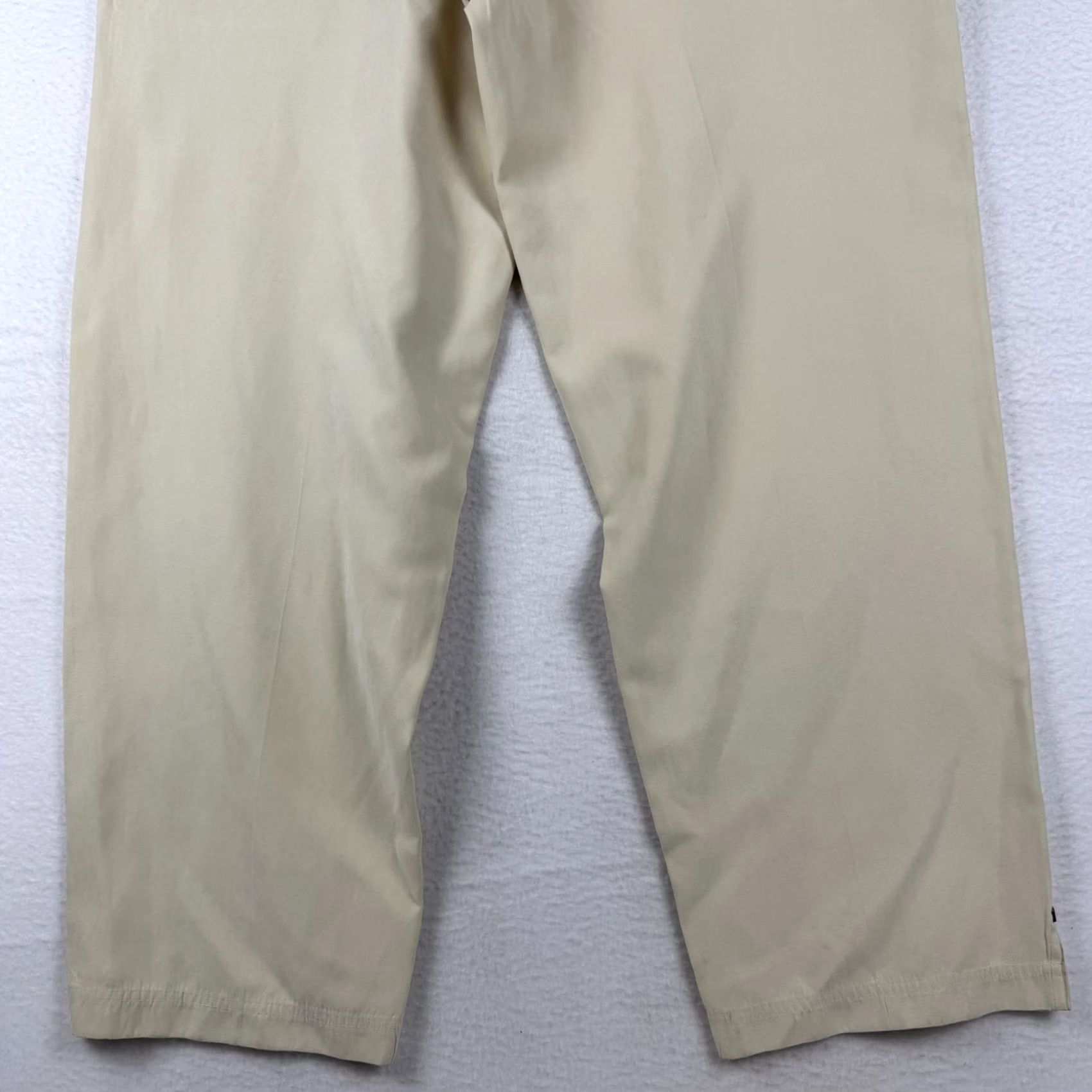 Pelle Pelle VINTAGE Pelle Pelle Pants Main Selling Point Hip Hop 90s Baggy Wide-Leg Ivory Men 37x33 Old School Size US 37 - 6 Thumbnail