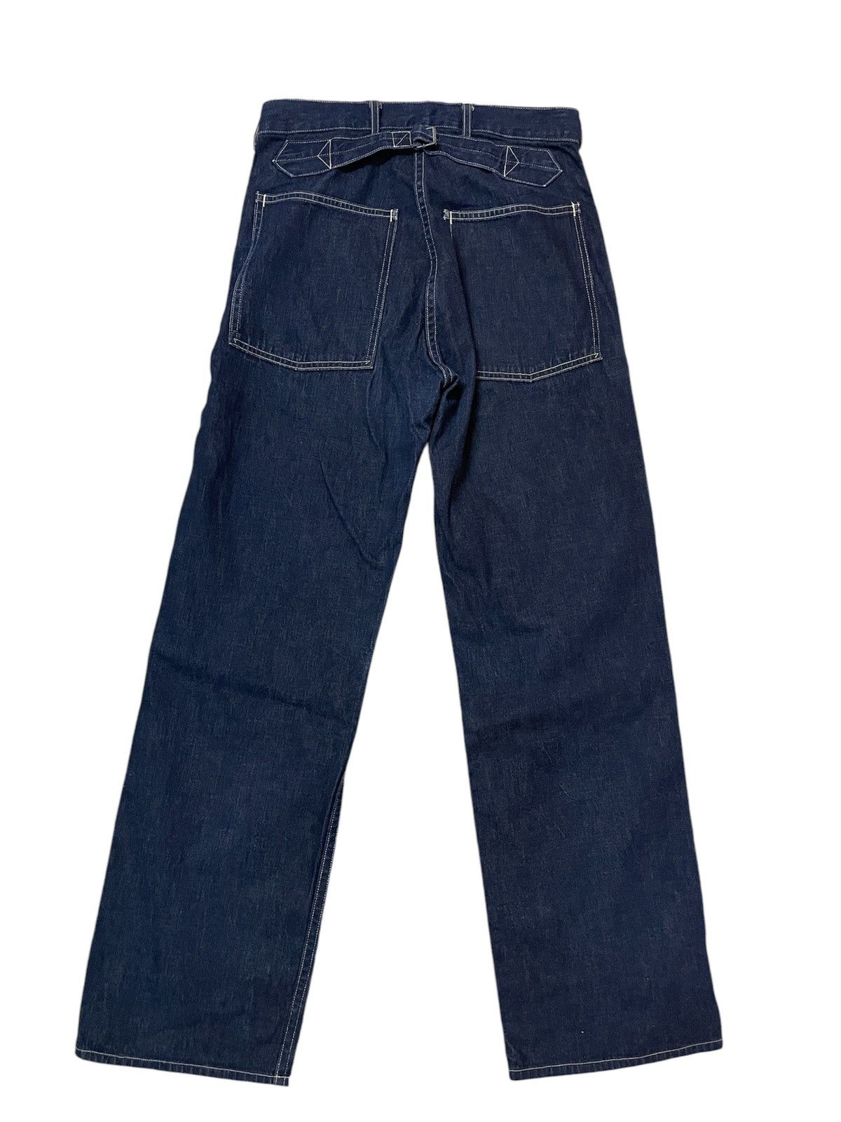 Buzz Rickson's Buzz Rickson’s Beams Boy Baker Pants WWII Buckle Back Army Size US 30 / EU 46 - 4 Thumbnail