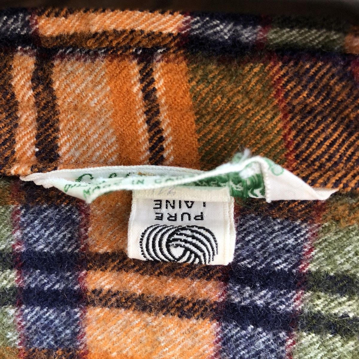 Vintage vintage CALIFORNIA SPORTWEAR wool flannel Size XS / US 0-2 / IT 36-38 - 12 Thumbnail