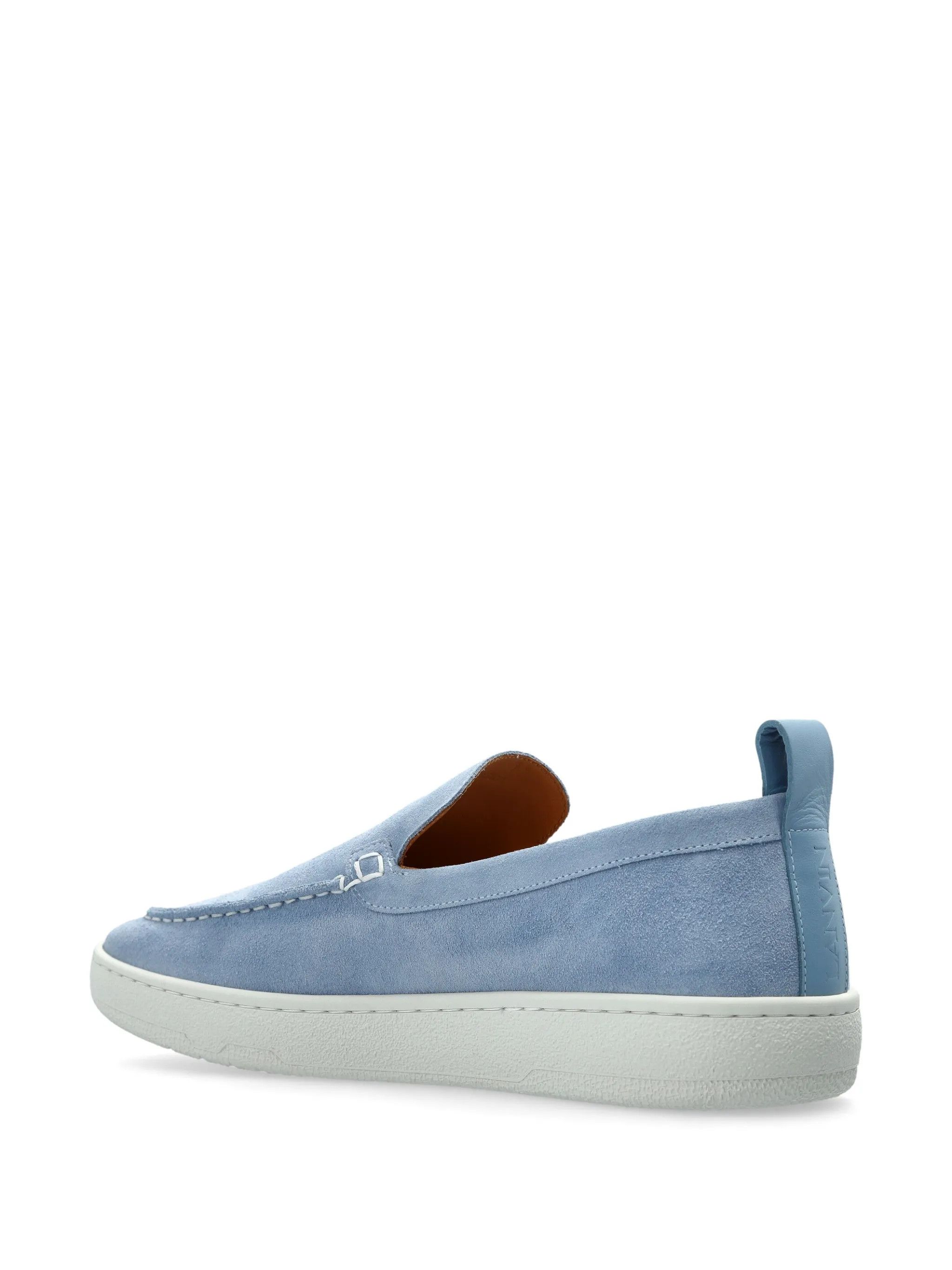 Lanvin os11x0126 Suede Loafers in Blue Size US 9 / EU 42 - 3 Thumbnail