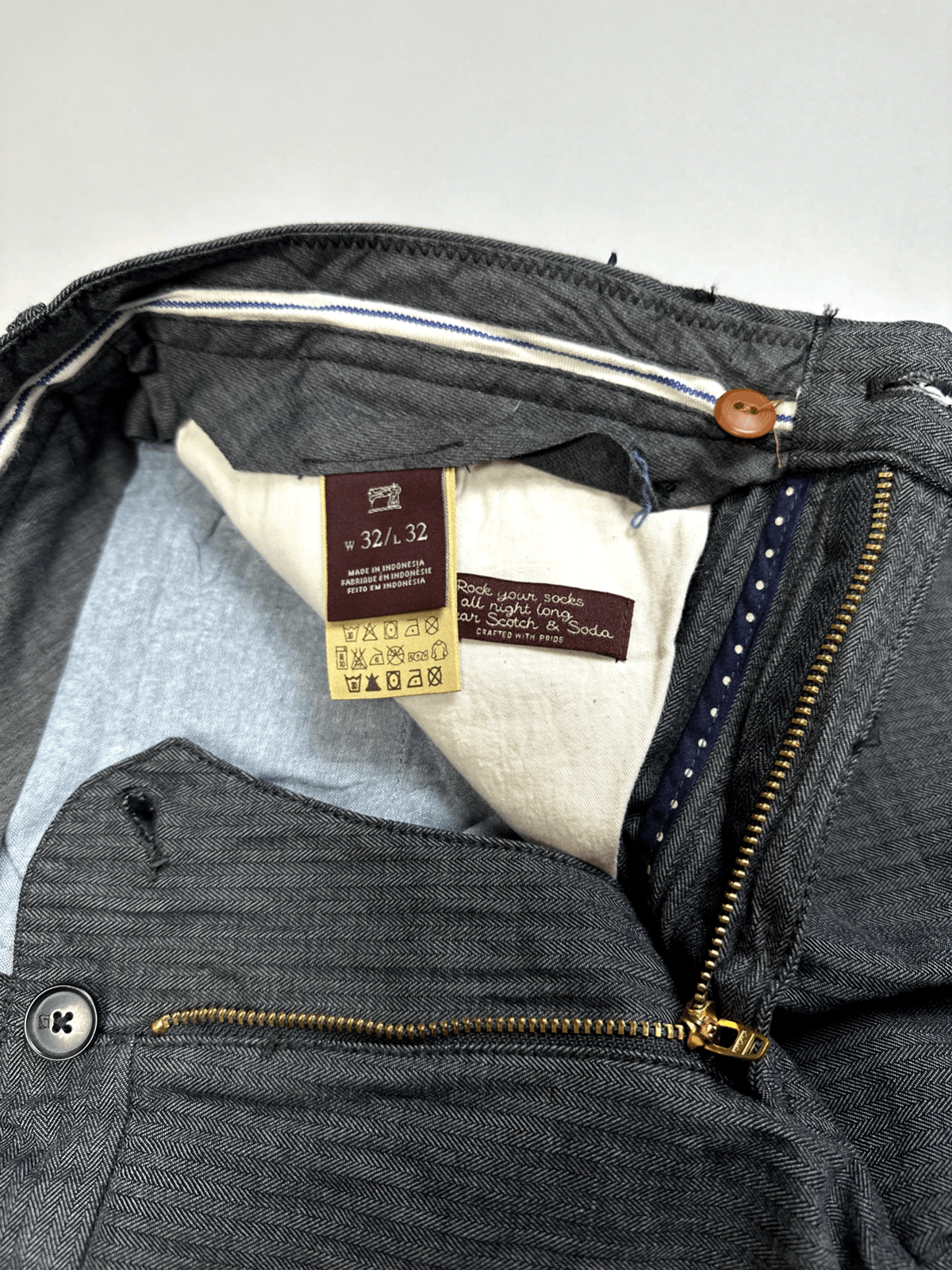 Scotch & Soda Relaxed Slim Fit Formal Pants Scotch&Soda W32 L32 Size US 32 / EU 48 - 4 Thumbnail