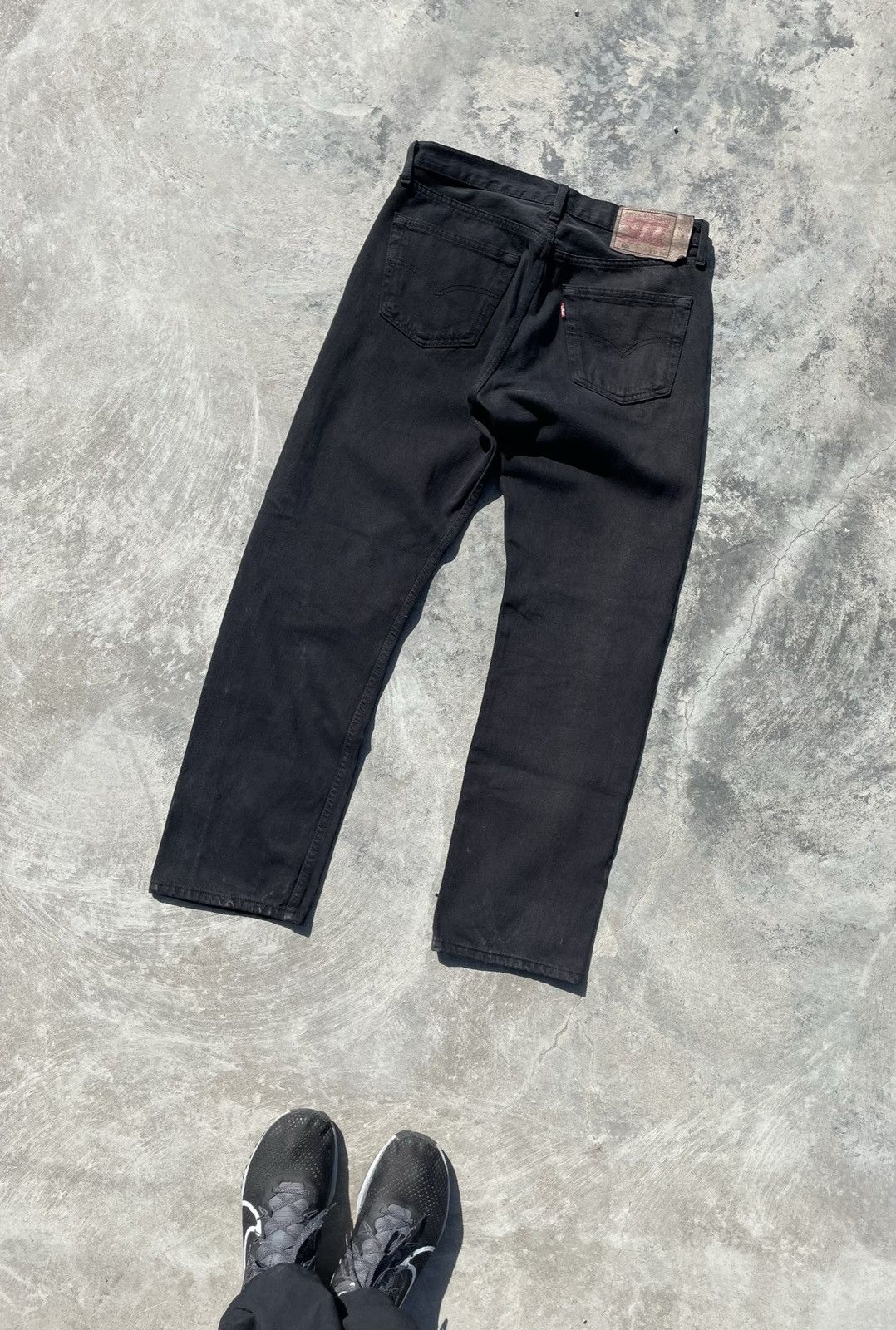 Levi's 🔥 VINTAGE LEVIS 501 RARE DISTRESS JEANS Y2K 🔥 Size US 32 / EU 48 - 9 Thumbnail