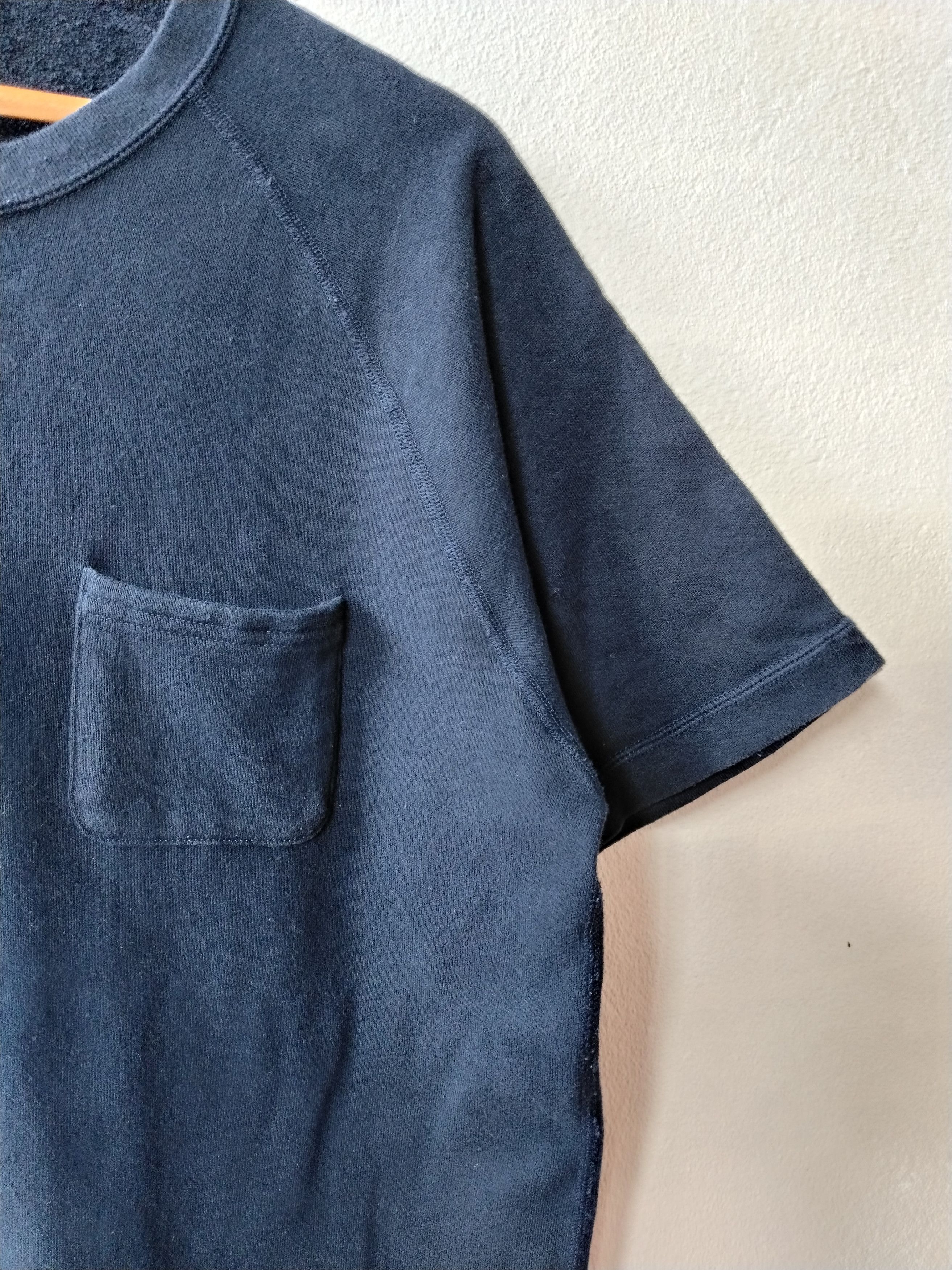 Beams Plus × Loopwheeler LOOPWHEELER × BEAMS PLUS short-sleeve sweatshirts Pocket Size US XL / EU 56 / 4 - 2 Thumbnail