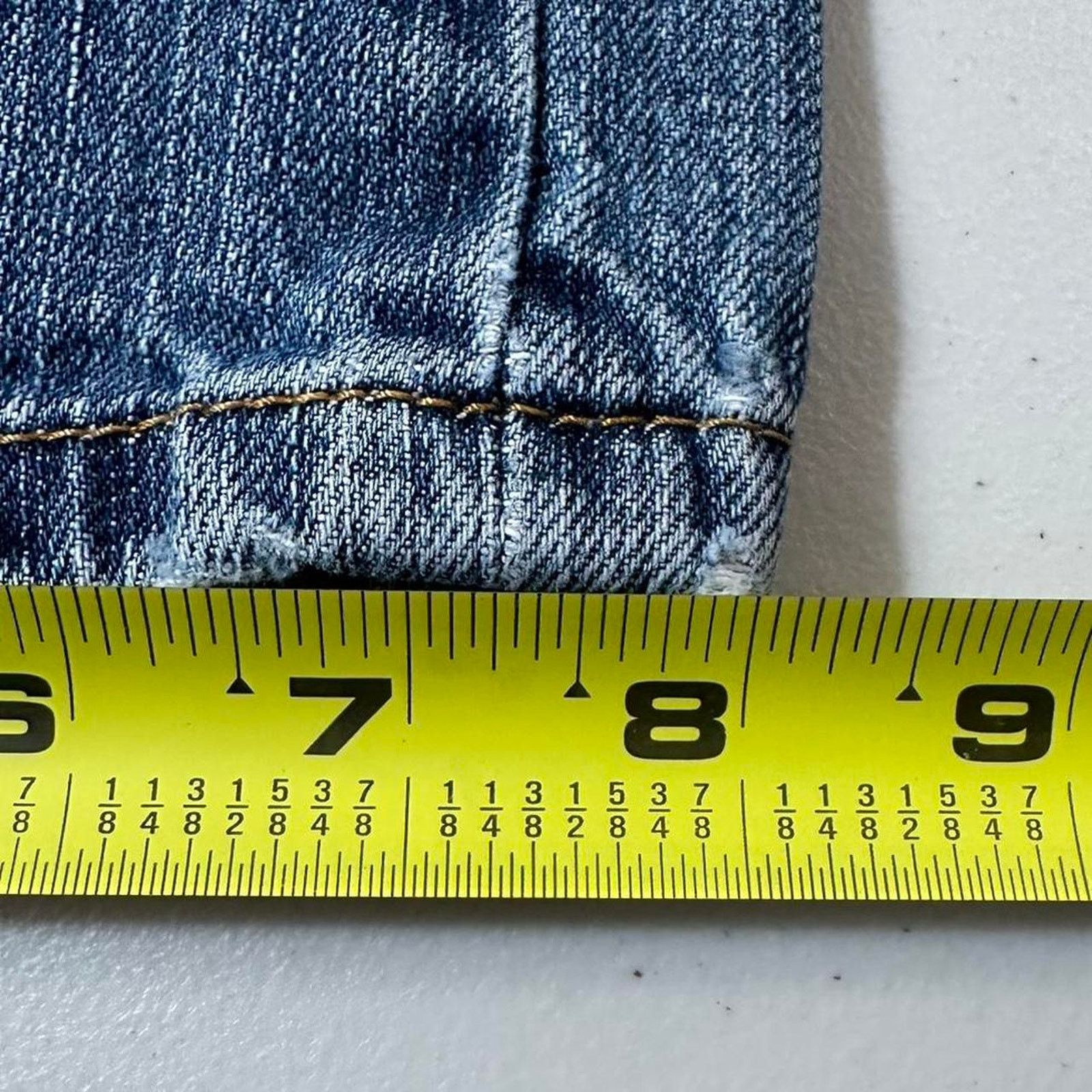 Levi's Levi’s 559 Navy Blue Distressed Denim Jeans Size US 30 / EU 46 - 5 Thumbnail
