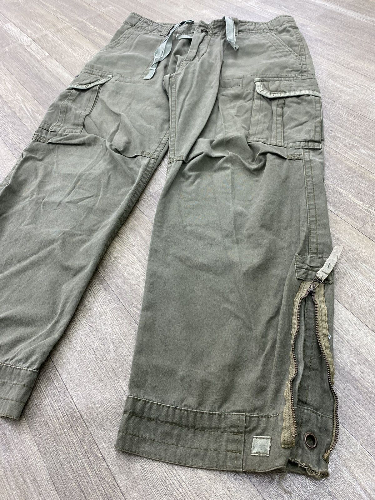 Hysteric Glamour 2000s Abercrombie & Fitch Punk Lgb Military Bondage Pants Size US 34 / EU 50 - 3 Thumbnail