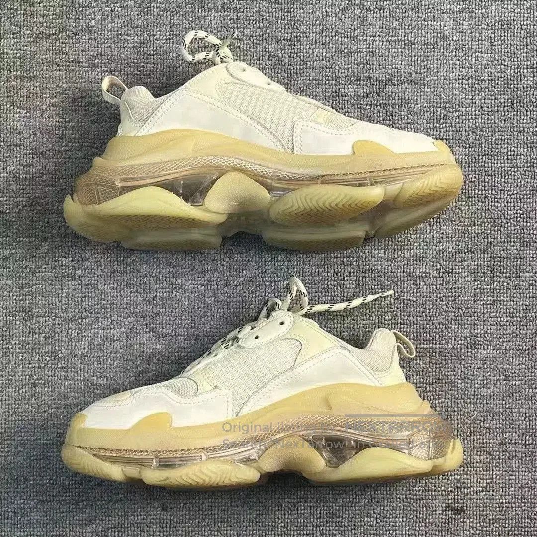 Balenciaga Balenciaga Triple S Beige Sneakers. Size US 6 / IT 36 - 4 Thumbnail