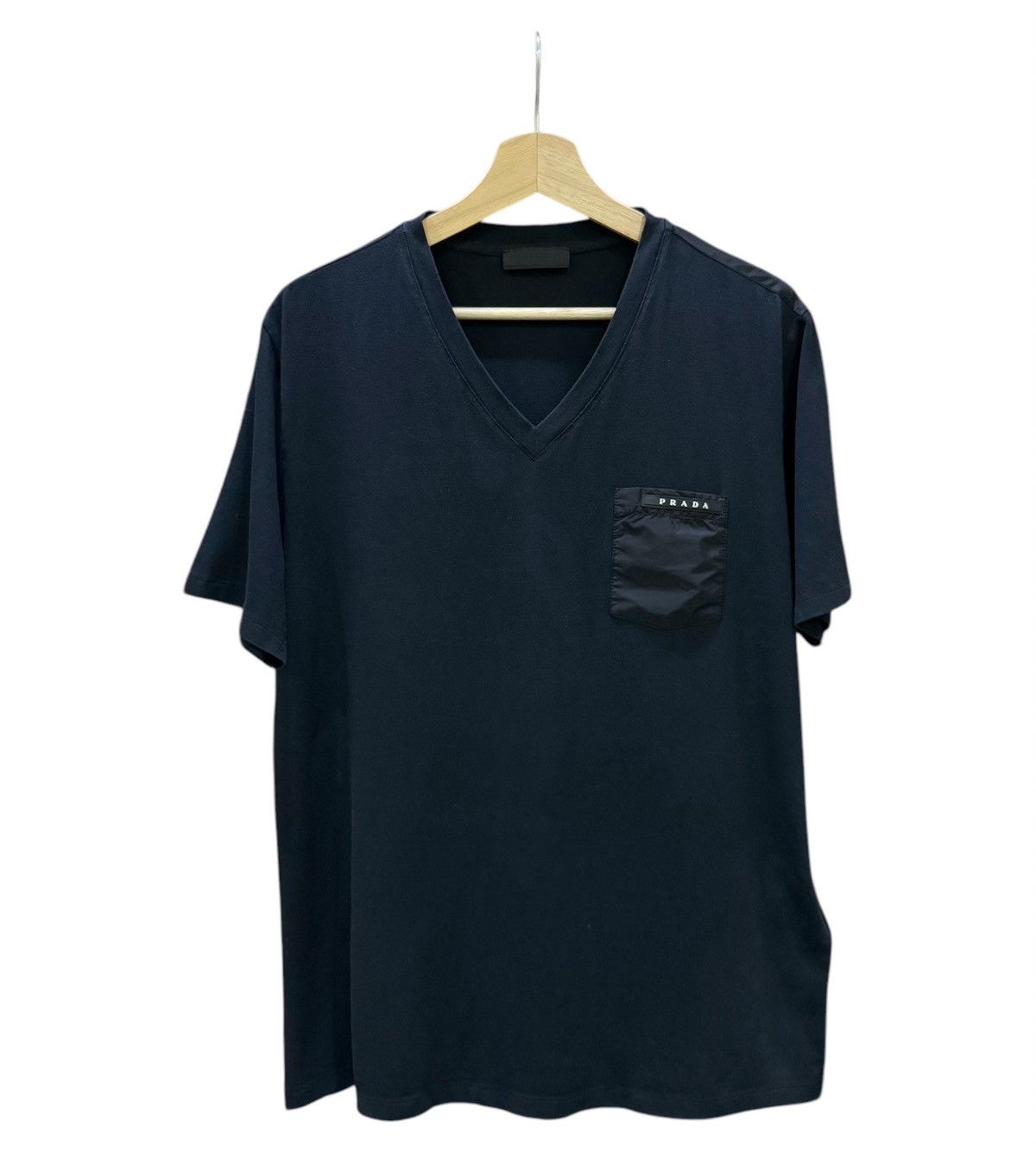 レア PRADA Tシャツ ネイビー