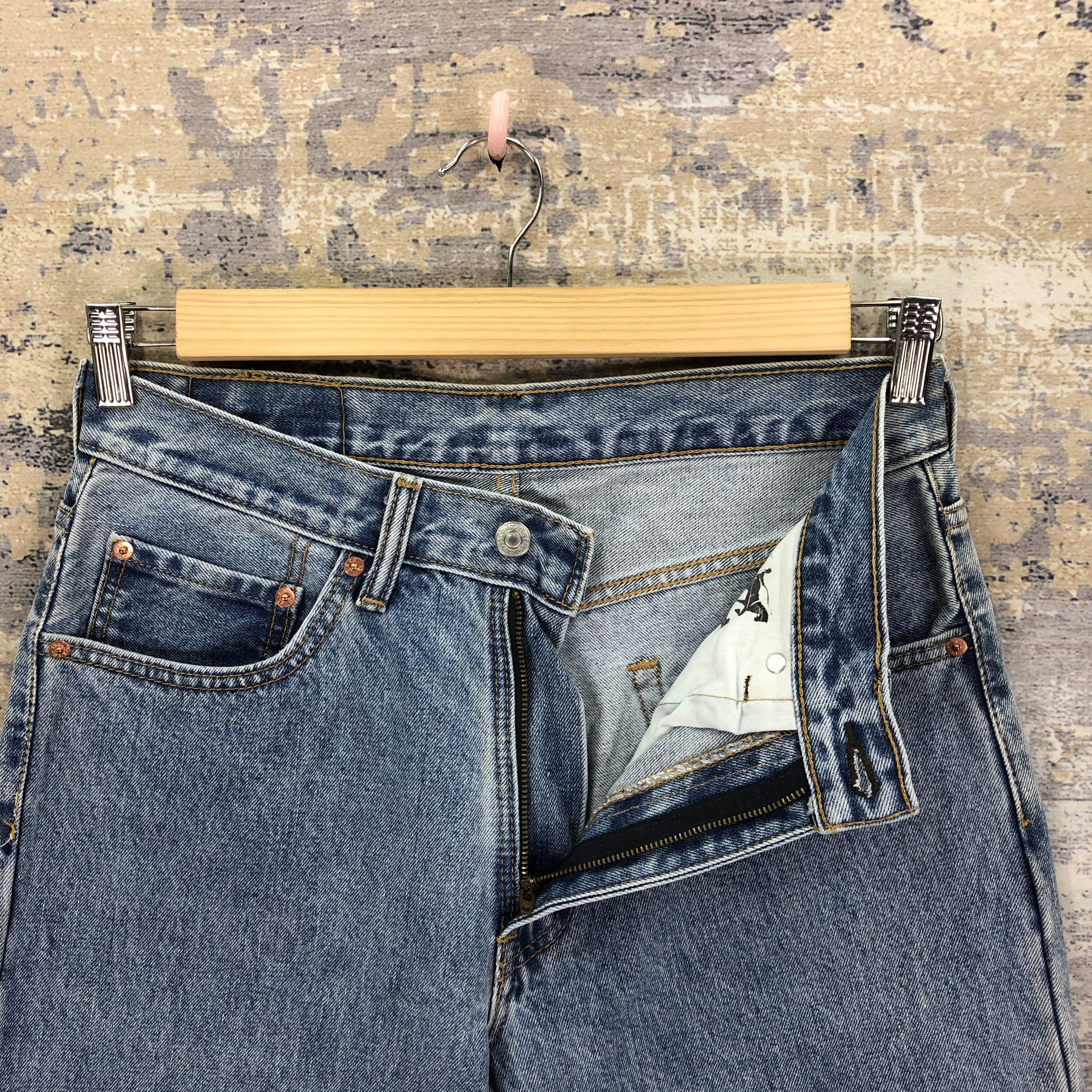 Levi's Vintage Y2K Levis 550 Stonewash Jeans Levi's SunFaded Denim Size 28" / US 6 / IT 42 - 6 Thumbnail