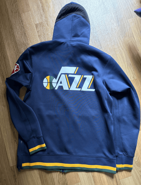Nike Nike Utah Jazz 75th Anniversary Showtime NBA Full-Zip Jacket Size US M / EU 48-50 / 2 - 6 Thumbnail