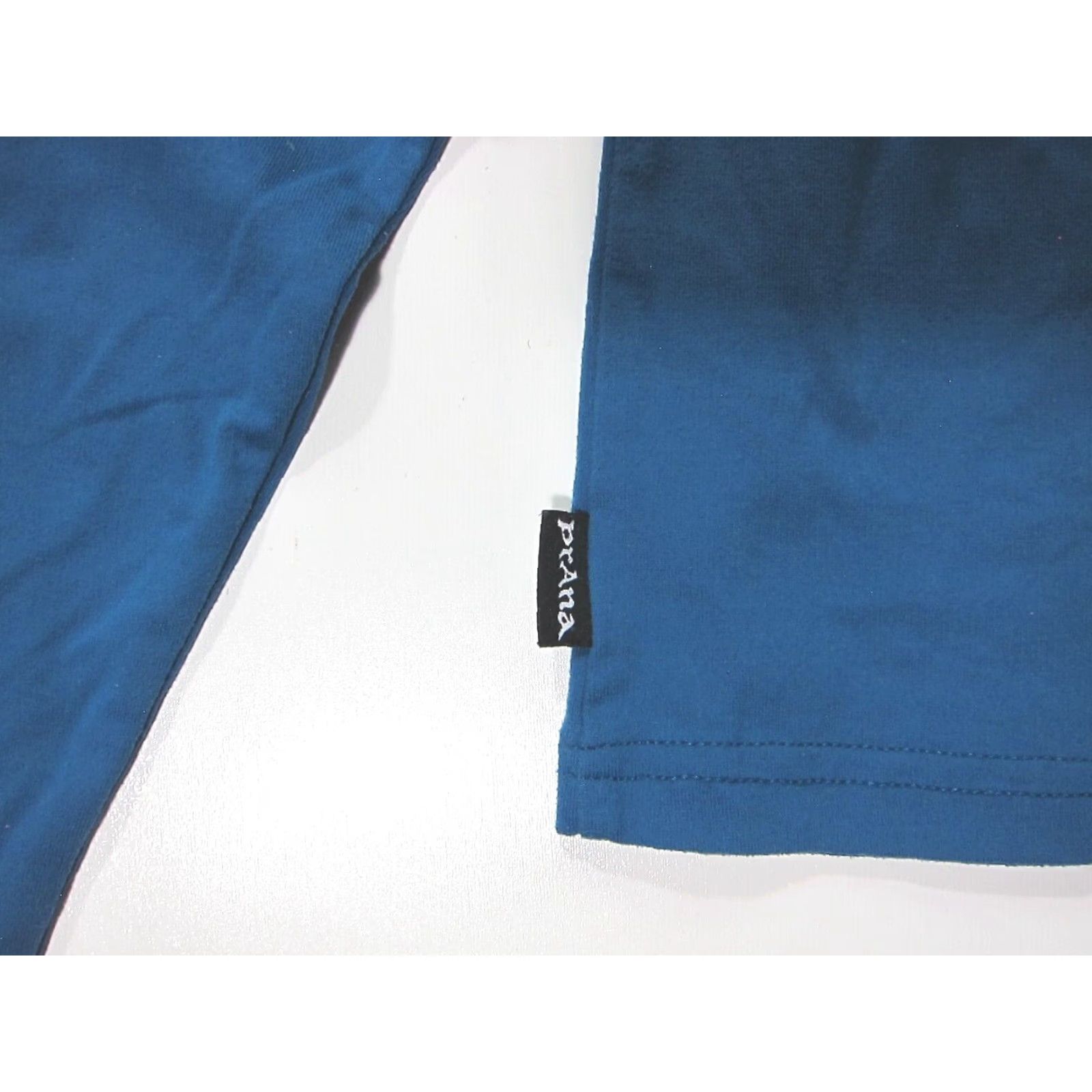 Prana PrAna Blue Nylon Stretch Long Sleeve High Neck Zip Long Sleeve Shirt Women Large Size L / US 10 / IT 46 - 7 Thumbnail