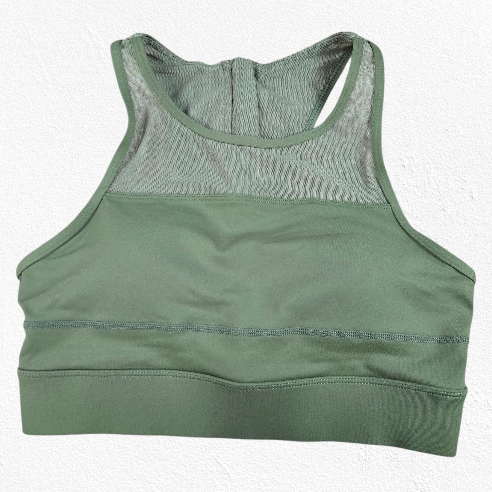 Other Zyia Active All-Star Sports Bra Sage Green Size Medium Size ONE SIZE - 2 Thumbnail
