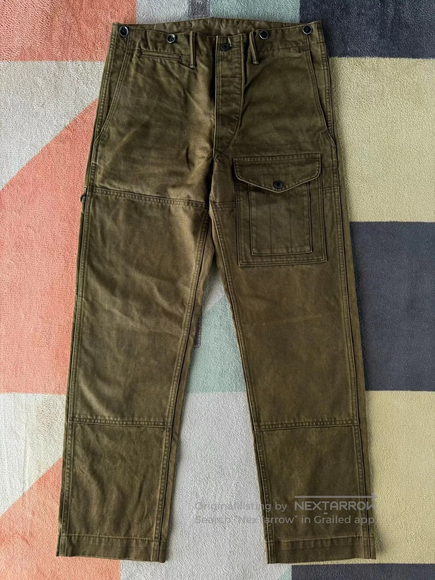 RRL Ralph Lauren RRL Canvas Cargo Pants. Size US 29 - 1 Thumbnail