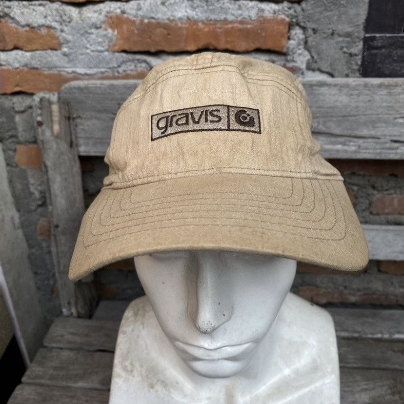Gravis × Vintage Gravis emboidery logo five panel cap Size ONE SIZE - 2 Thumbnail