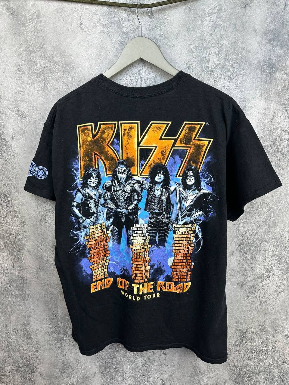 KISS KISS End of the Road Tour 2019 Tee Band Concert T-Shirt Size US L / EU 52-54 / 3 - 2 Thumbnail