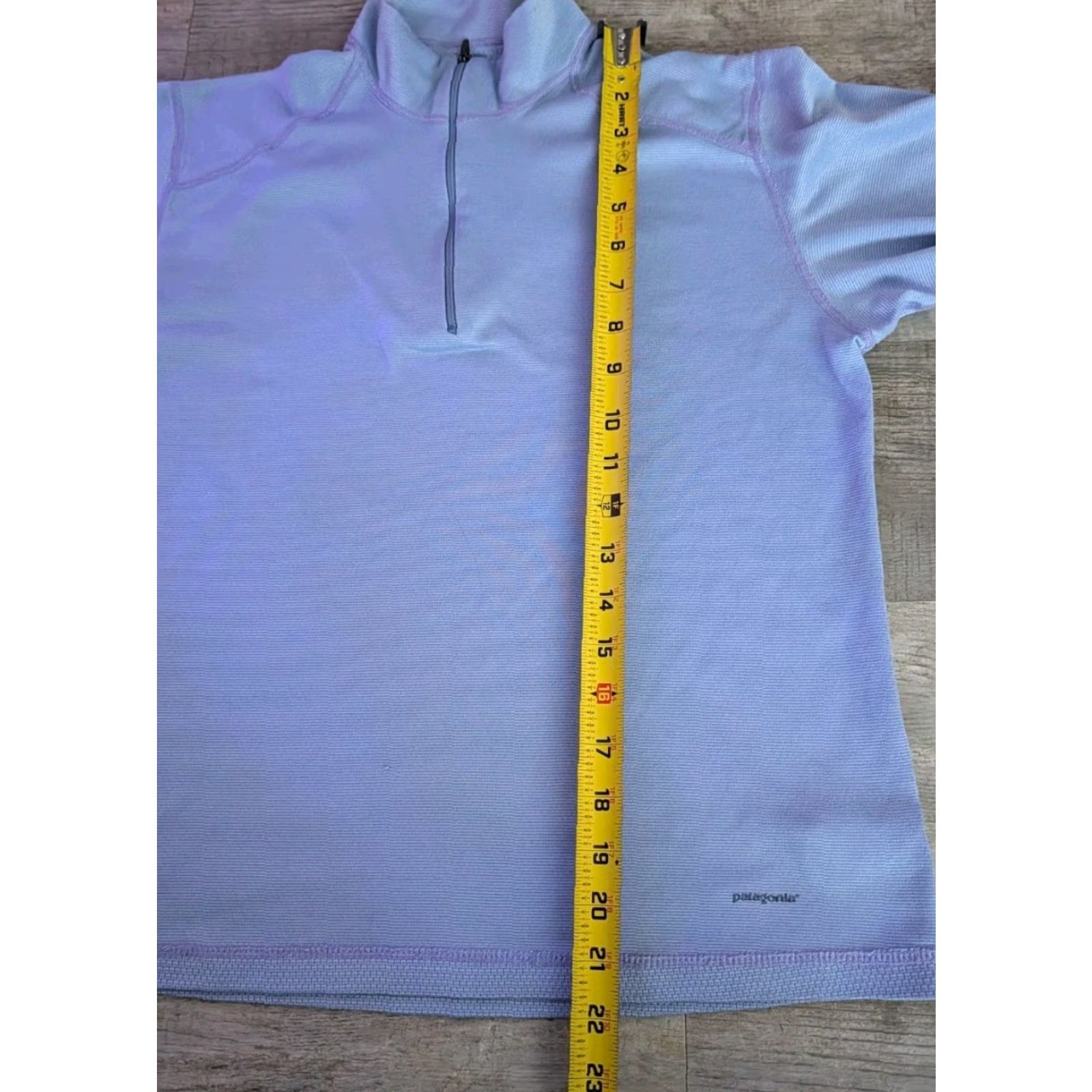 Patagonia Patagonia Pullover Women L Light Blue Capilene Baselayer Quarter Zip Size L / US 10 / IT 46 - 7 Thumbnail