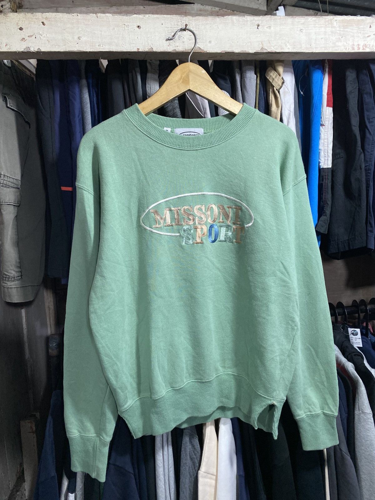Missoni Vintage Missoni Sport Sweatshirt Size US M / EU 48-50 / 2 - 2 Thumbnail