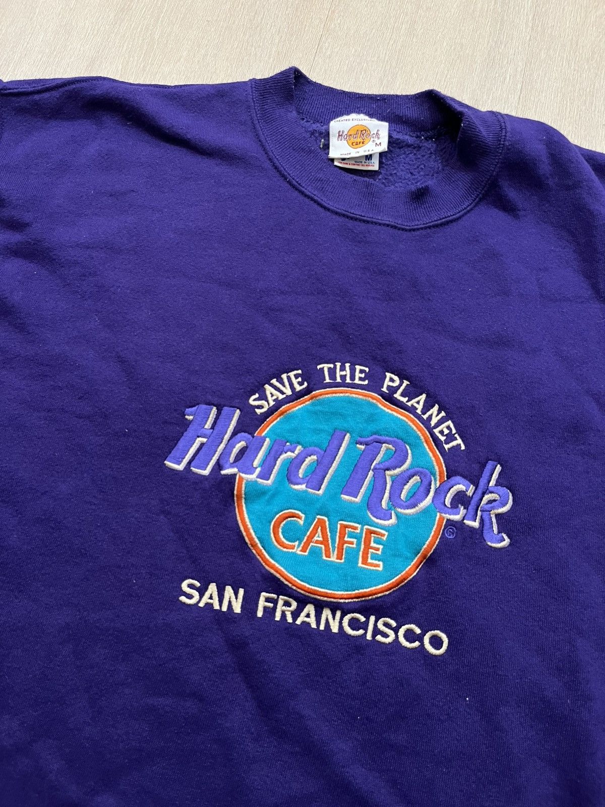 Hard Rock Cafe Vintage Hard Rock Cafe Sweater Size US M / EU 48-50 / 2 - 2 Thumbnail