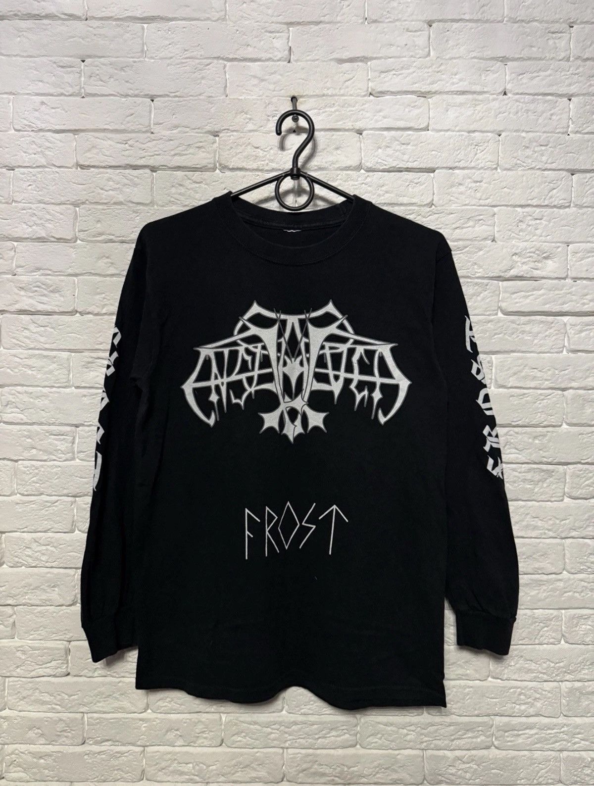 Other Rare Enslaved Frost Overprinted Longsleeve Merch Sz S Size US S / EU 44-46 / 1 - 1 Thumbnail
