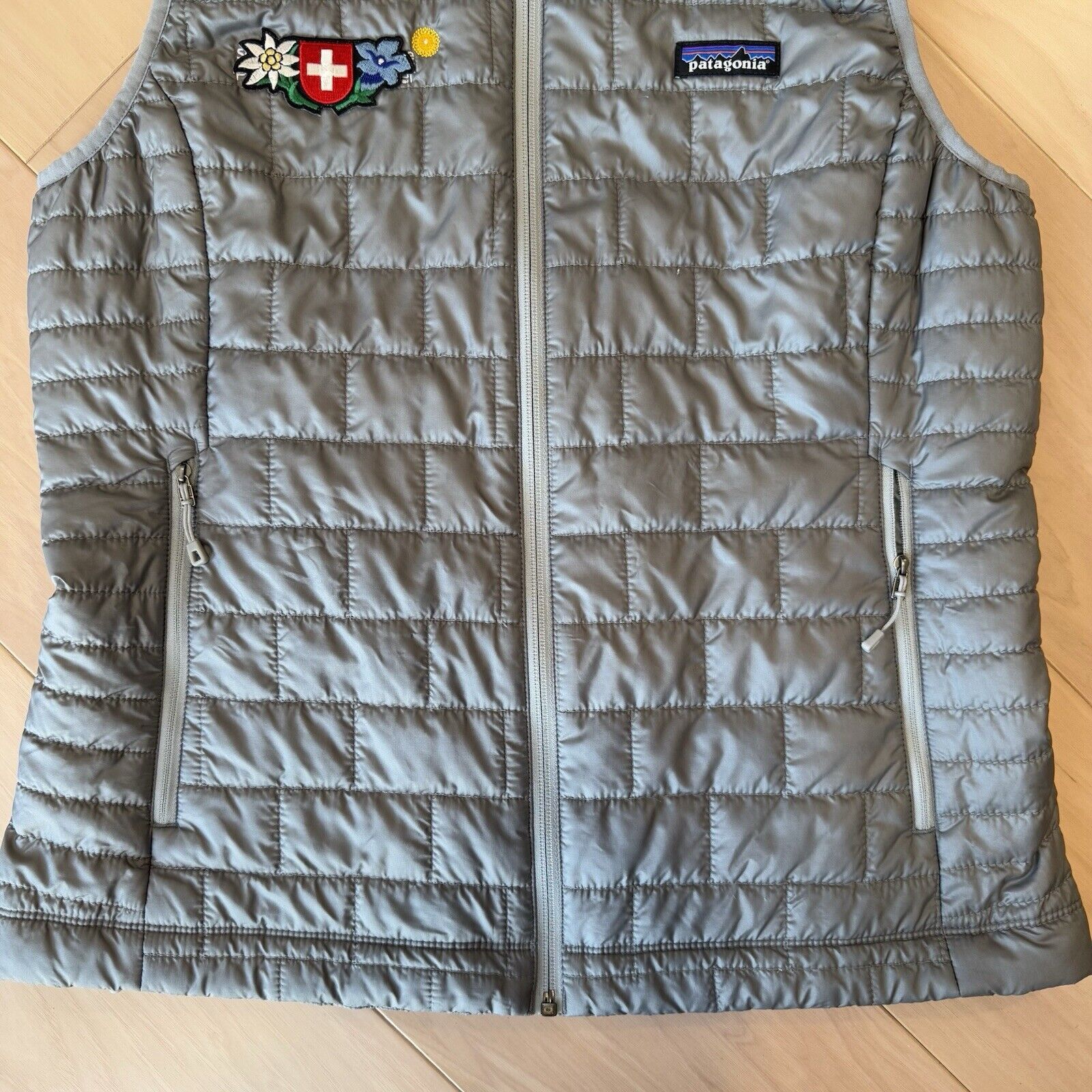 Patagonia Patagonia Nano Puff Vest Women's L Gray Full Zip Outdoors Size L / US 10 / IT 46 - 4 Thumbnail