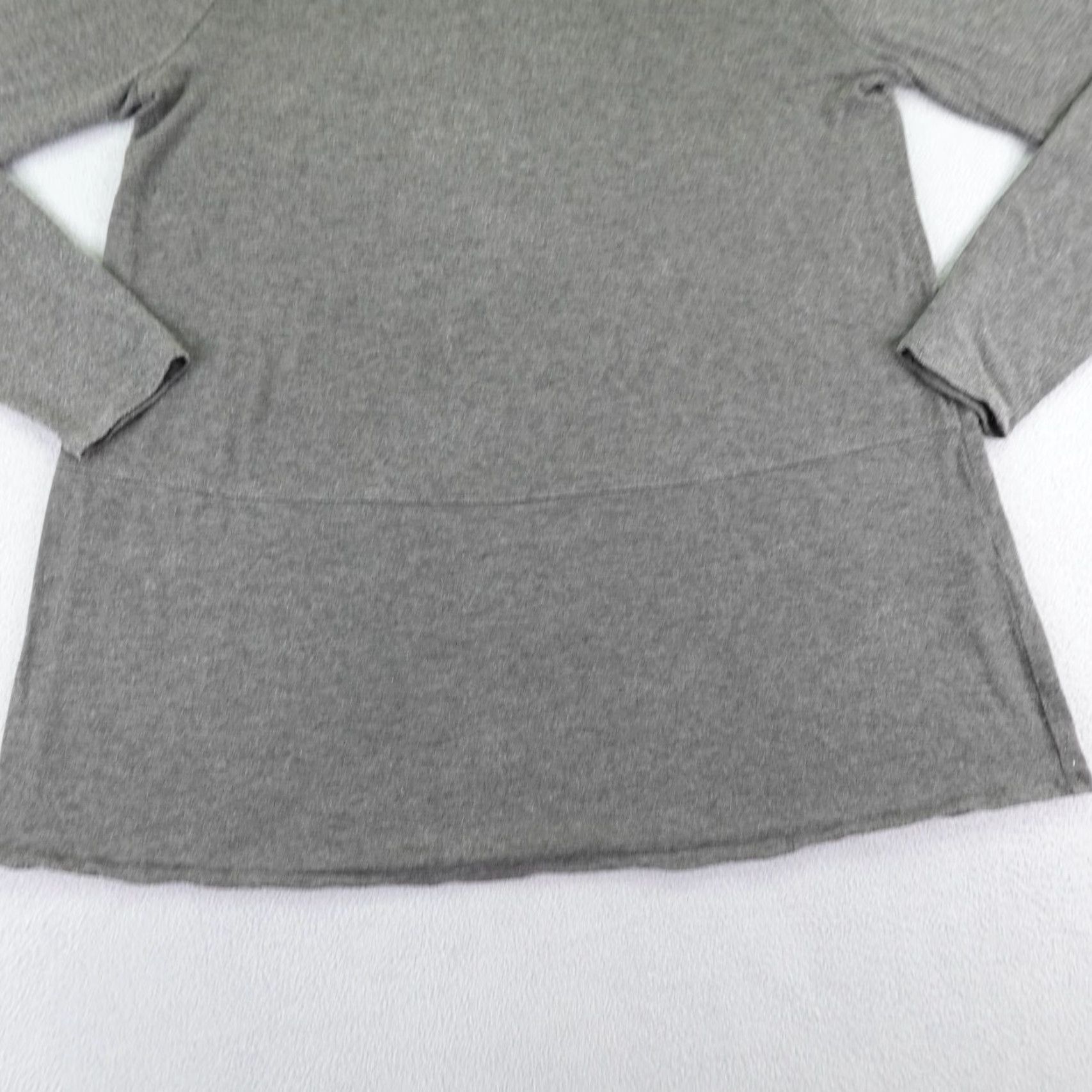 Eileen Fisher Eileen Fisher Shirt Women M Gray Knit Pullover Crew Neck Lightweight Casual T-Shirt Womens Size M / US 6-8 / IT 42-44 - 6 Thumbnail