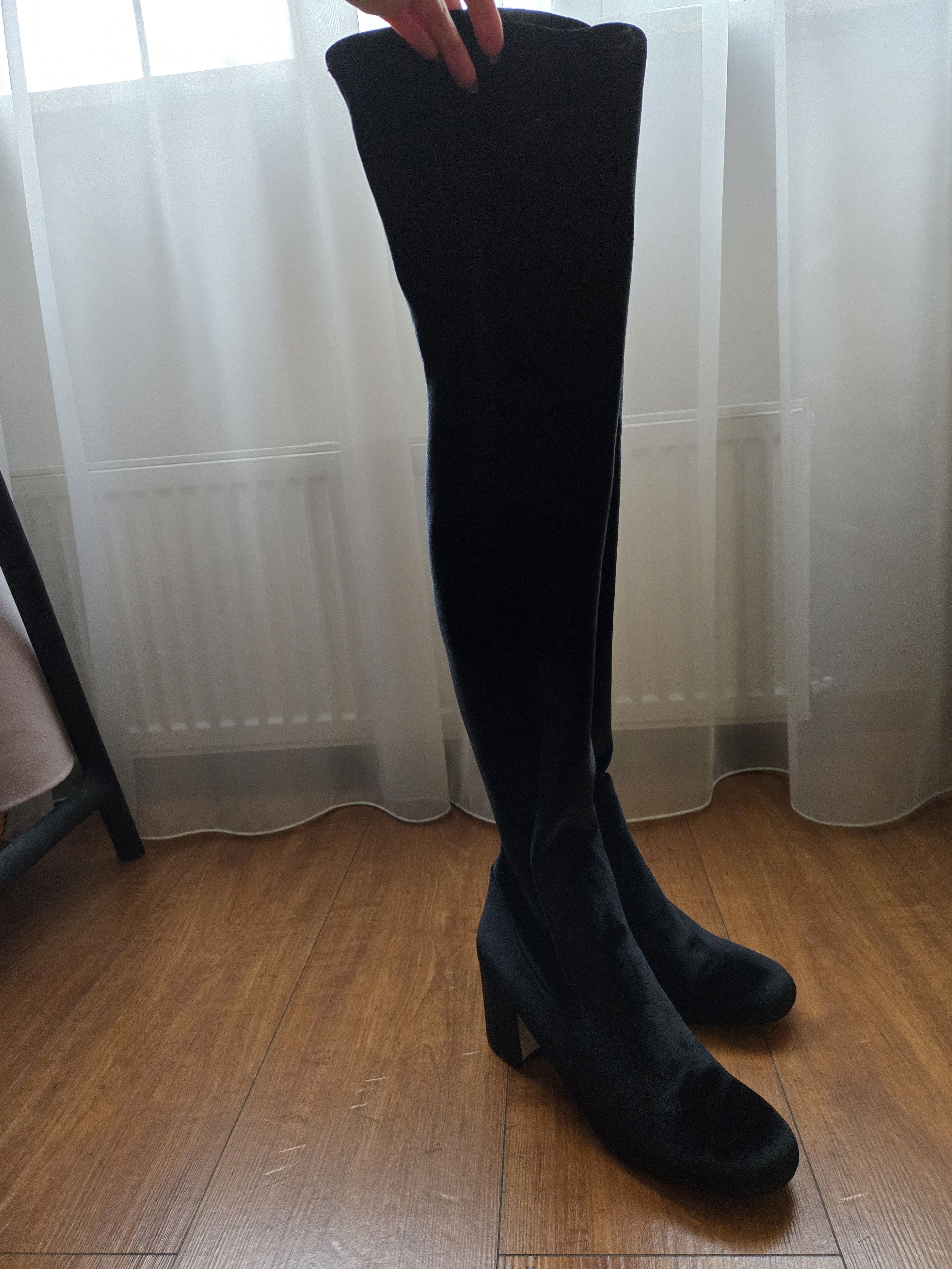 Rene Caovilla Velvet Boots Size US 10 / IT 40 - 1 Thumbnail