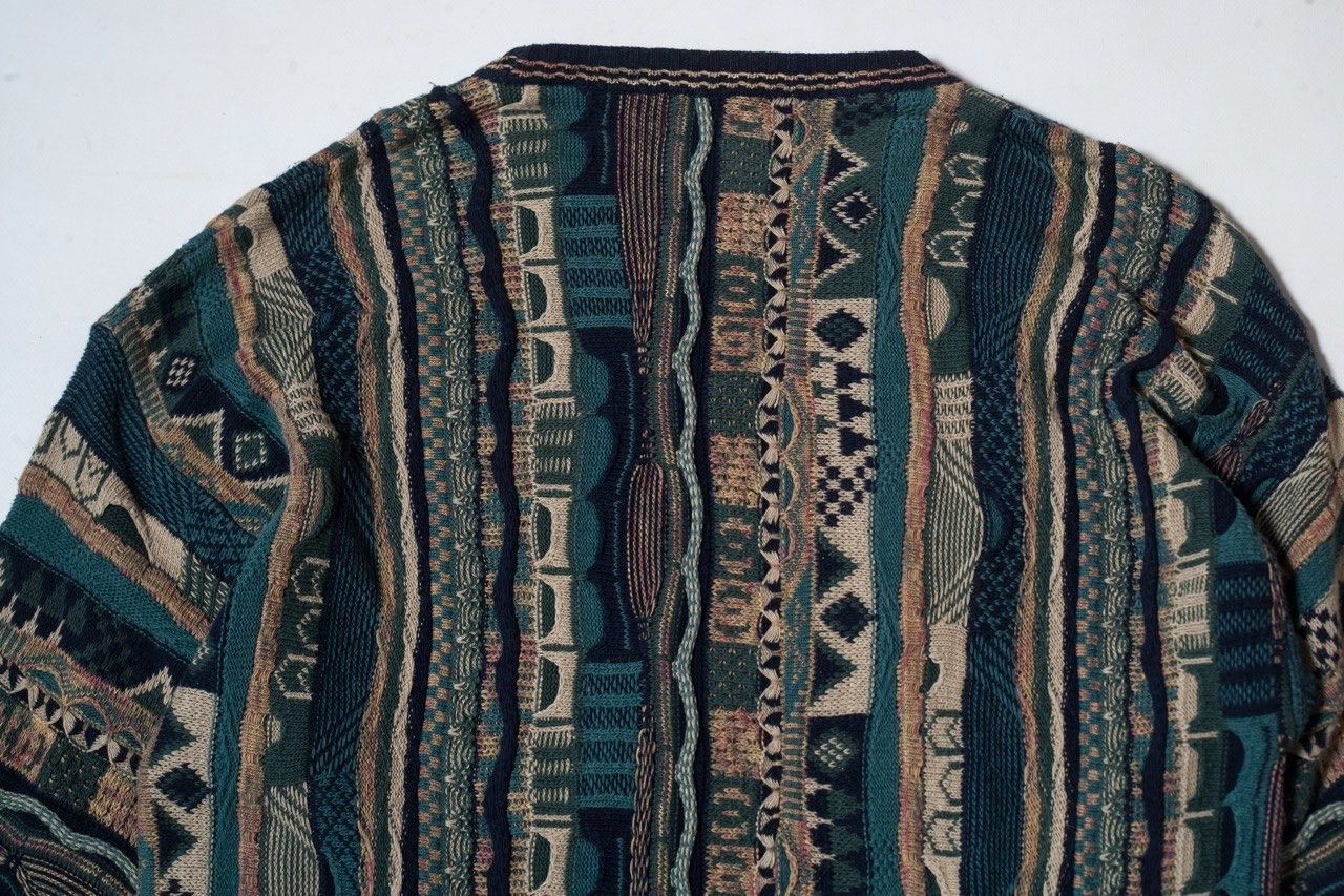 Vintage Croft&Barrow Vintage 90's Coogi Inspired Sweater Knit Size US L / EU 52-54 / 3 - 8 Thumbnail