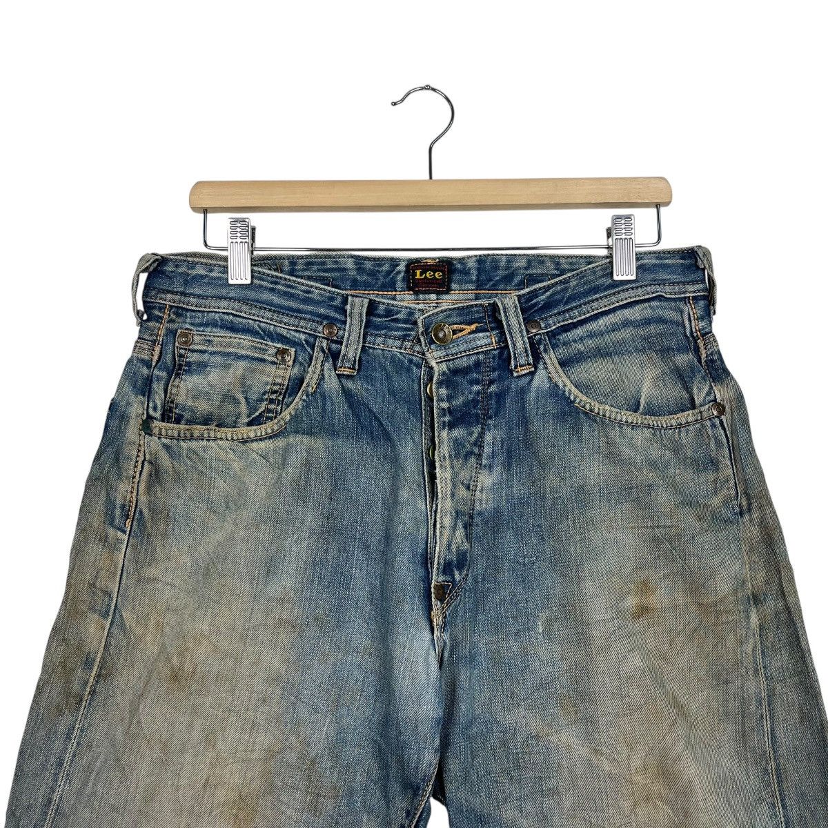 Lee Vintage Lee Union Made Sanforized Shrunk Custom Short Denim Size US 32 / EU 48 - 2 Thumbnail