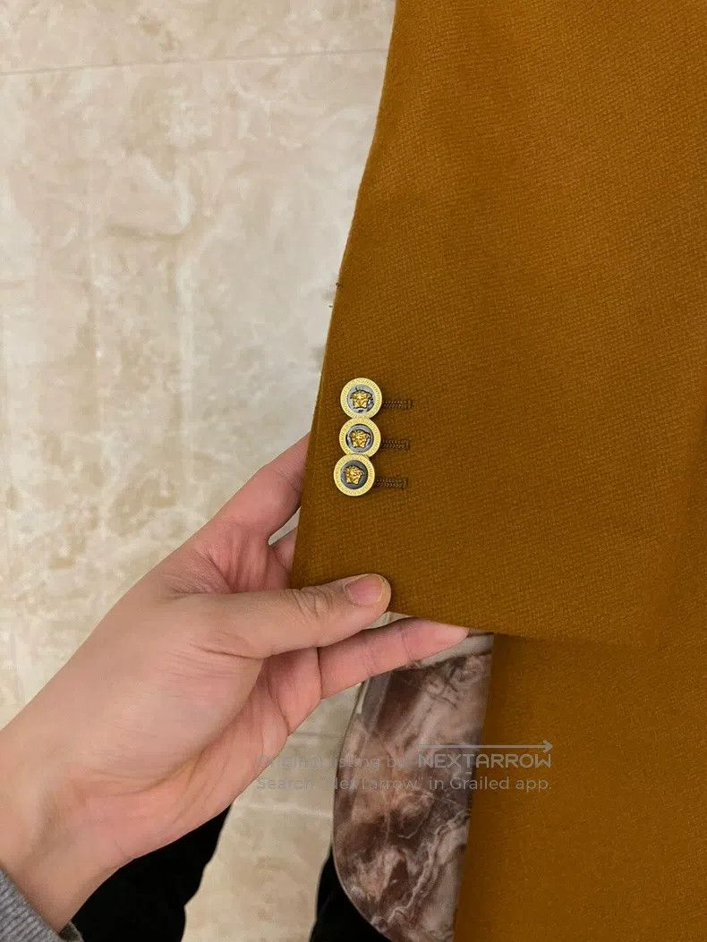 Versace Versace Men in wool coats Size US L / EU 52-54 / 3 - 3 Thumbnail
